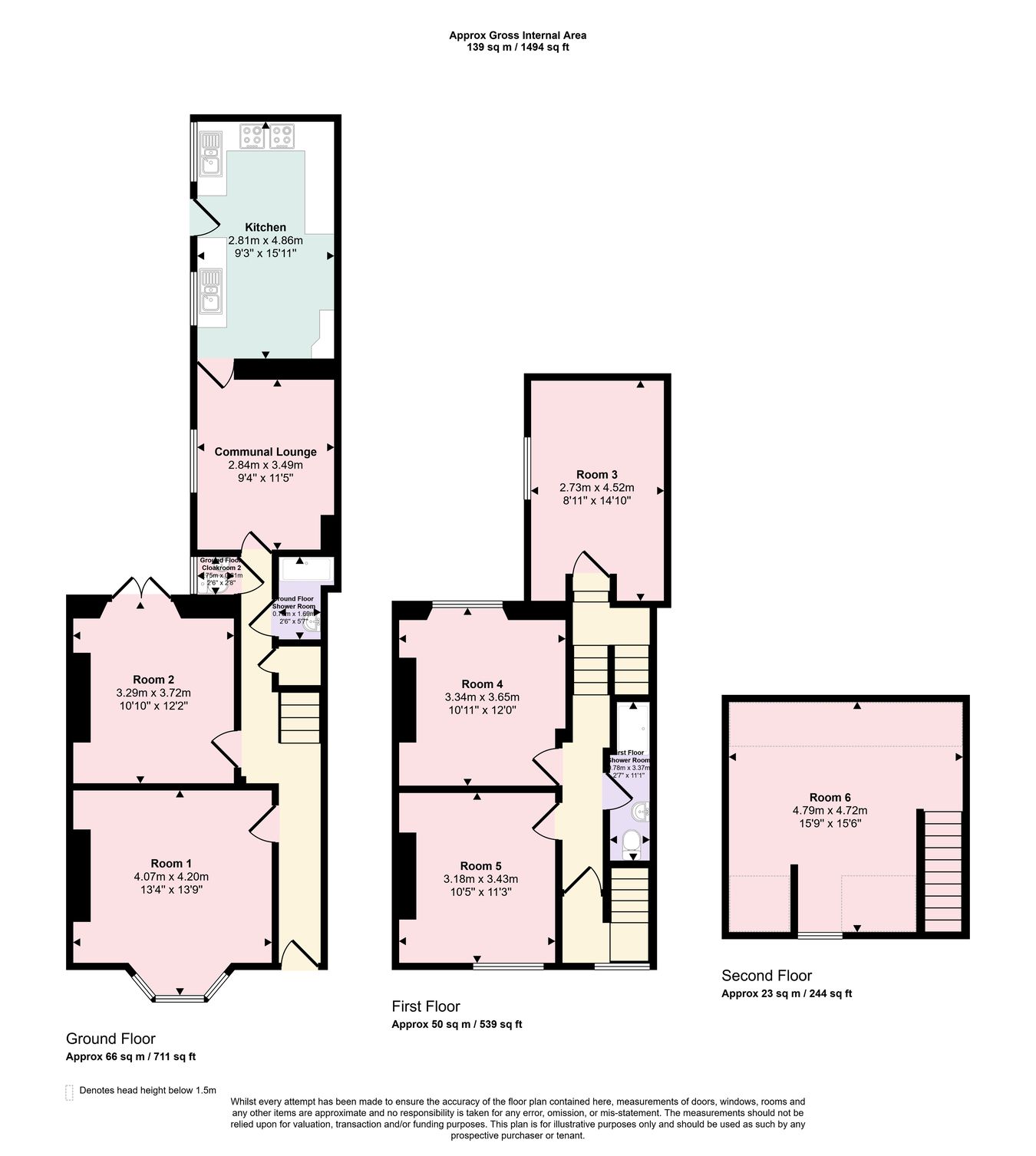 12, Westbury Street, Swansea floorplan
