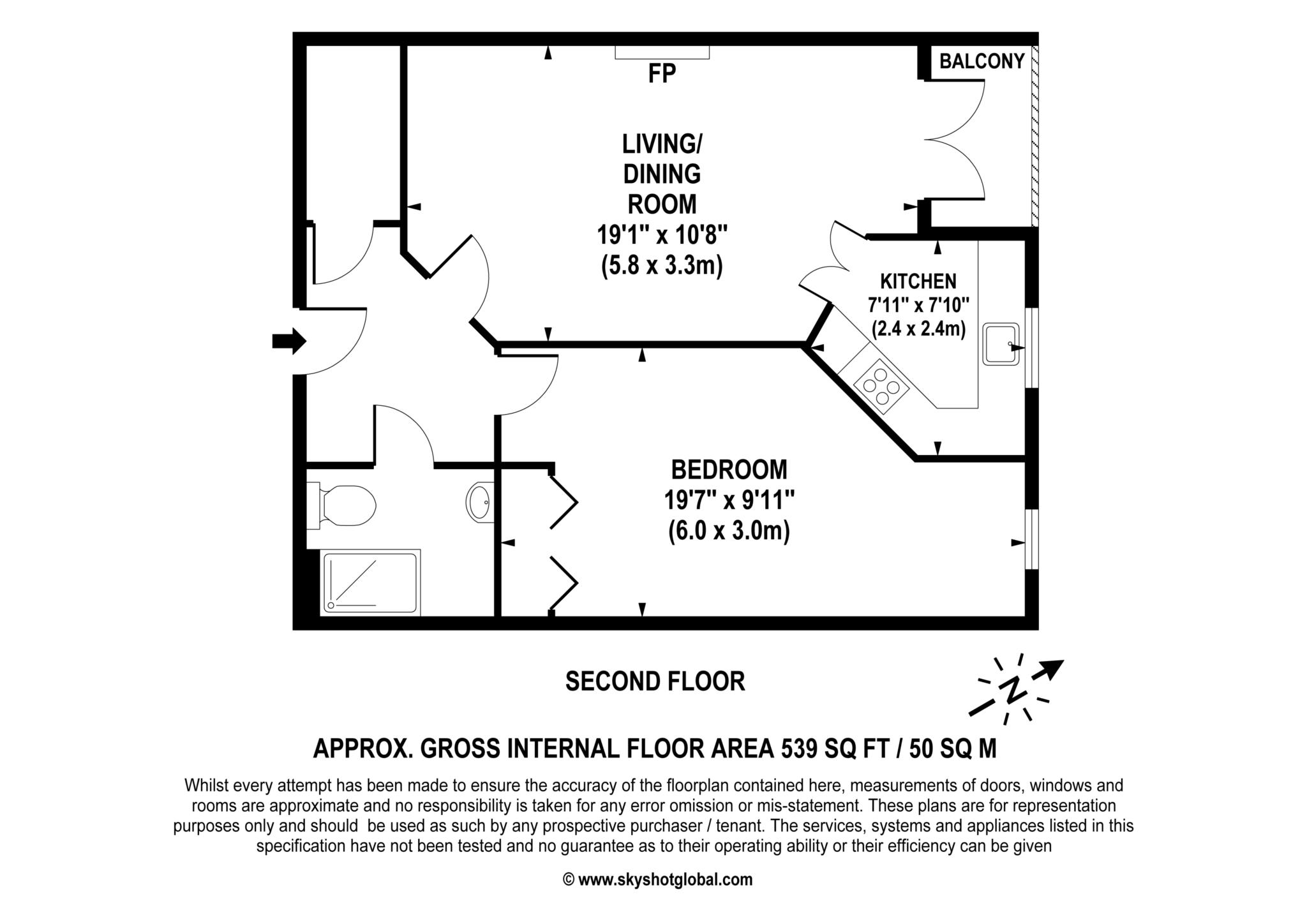 19 Connaught Court, Alma Road, Windsor floorplan