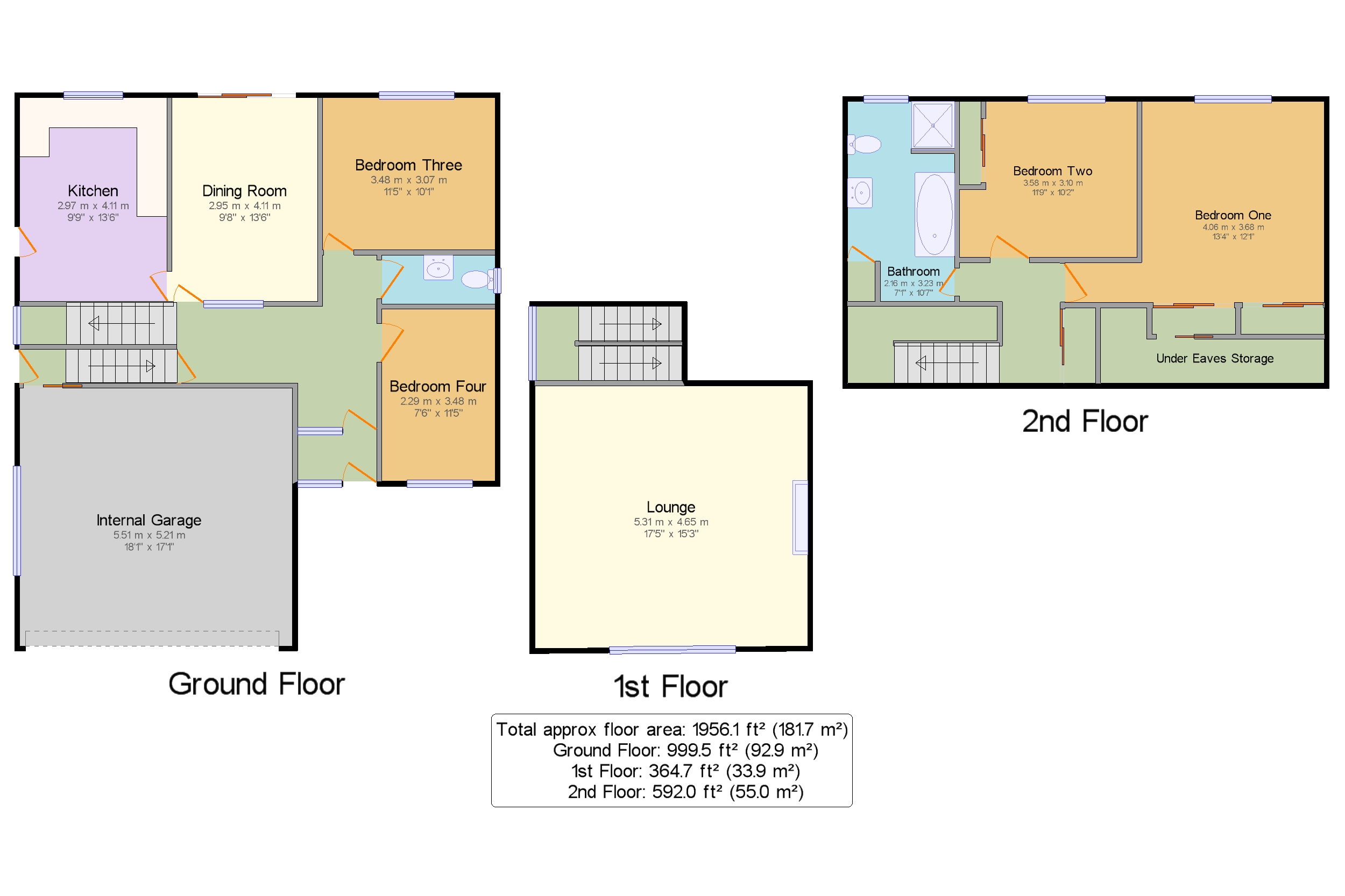 11, Graham Drive, Stockport floorplan