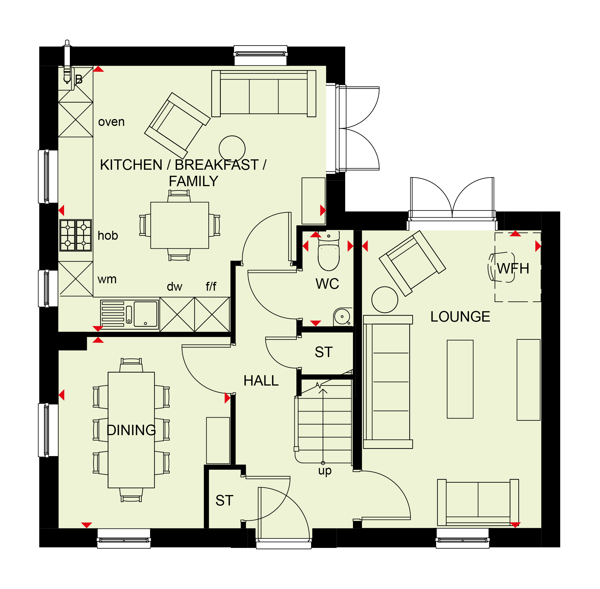 H930878, Grimston Road, South Wootton, King's Lynn floorplan