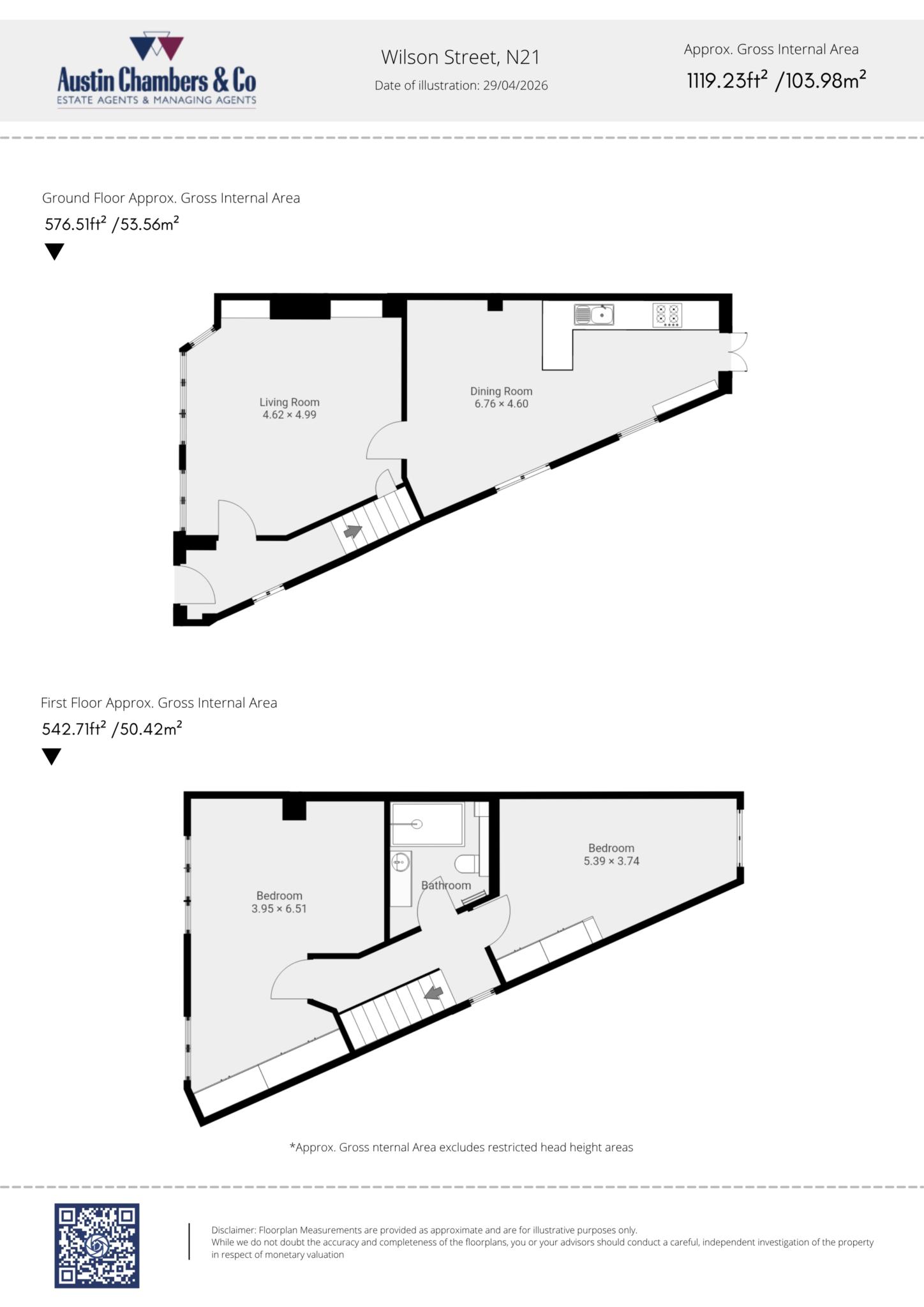 19, Wilson Street, London floorplan