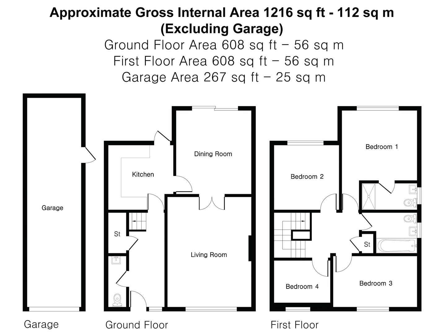 41, Badgers, Bishop's Stortford floorplan
