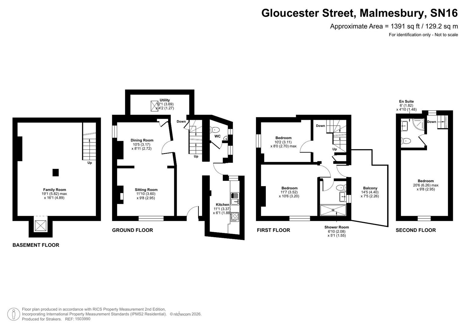 Steeple House, 11, Gloucester Street, Malmesbury floorplan