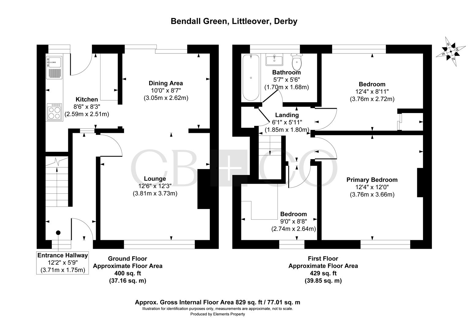 20, Bendall Green, Derby floorplan