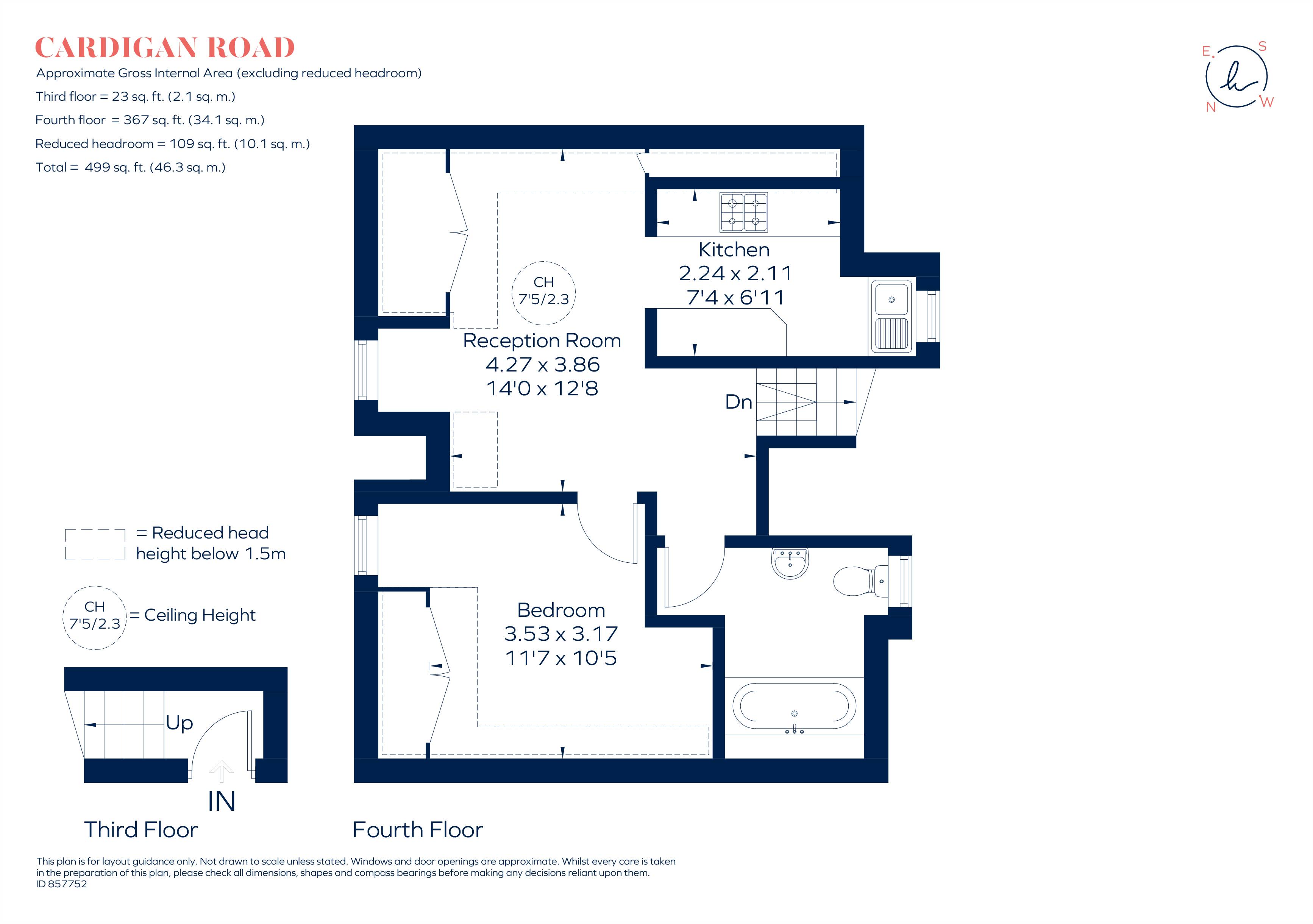 Cardigan Road, Richmond TW10, 1 bedroom flat to rent 61867170