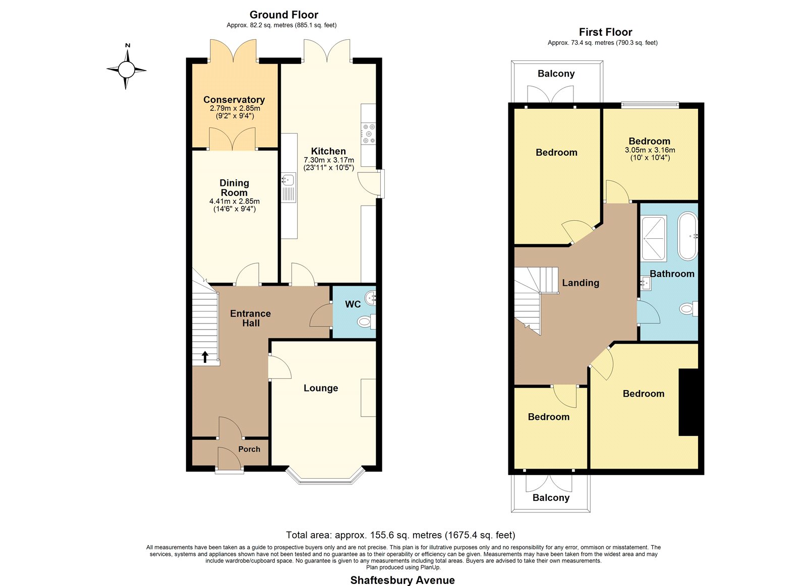 163, Shaftesbury Avenue, Essex floorplan