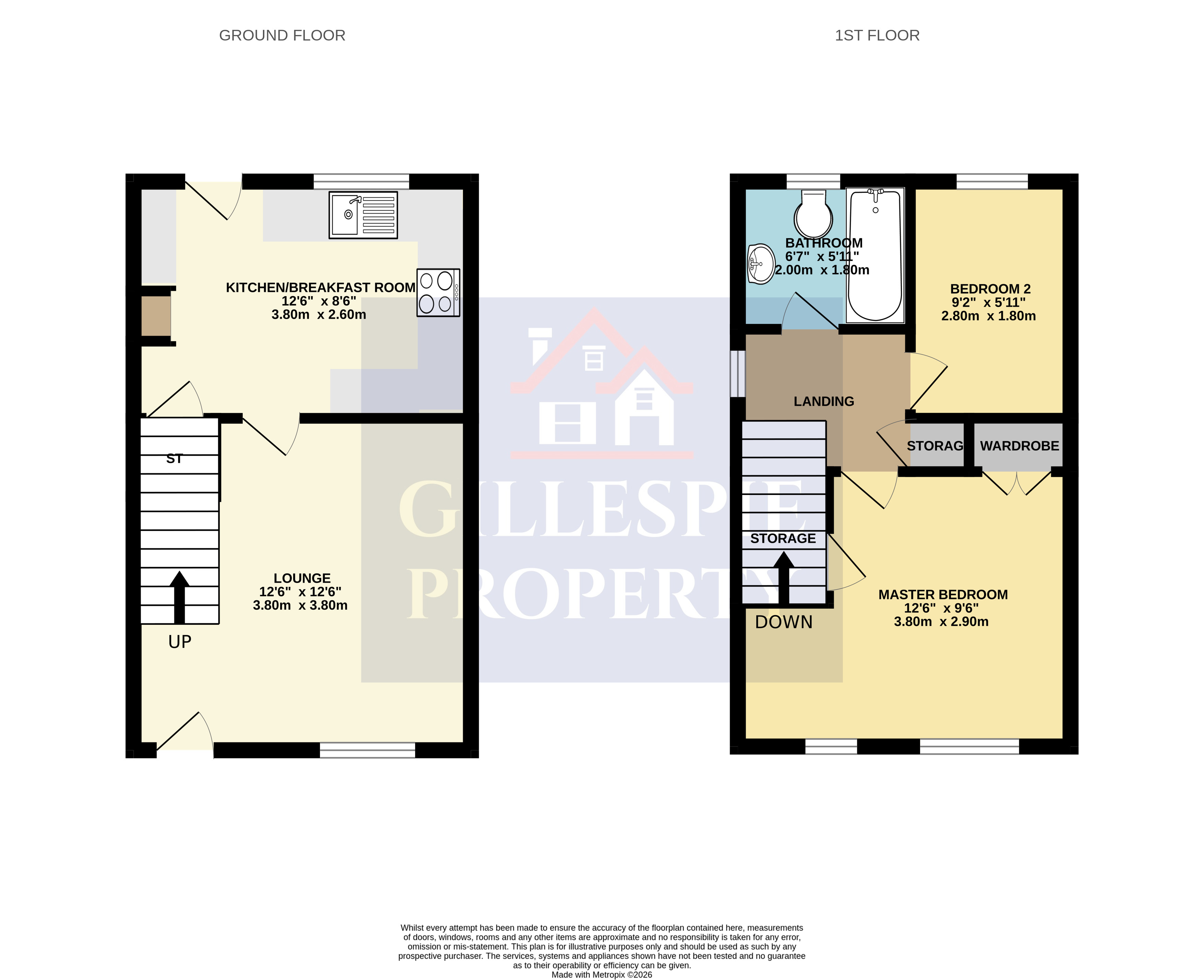 15, Sir William Wallace Court, Larbert floorplan