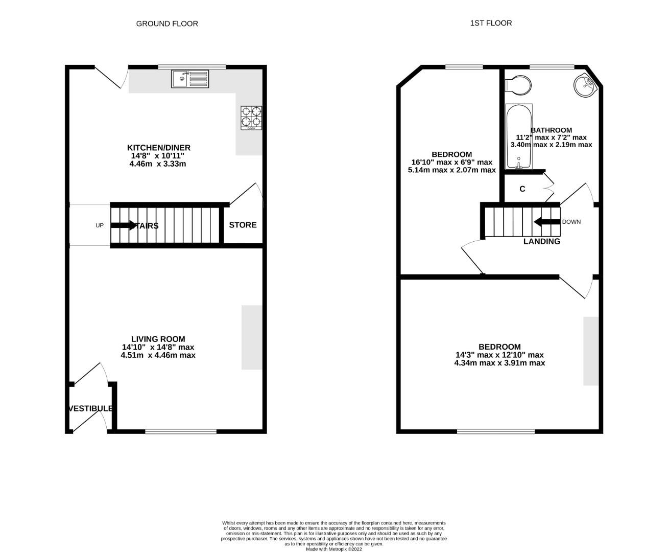 287, Dumers Lane, Manchester floorplan