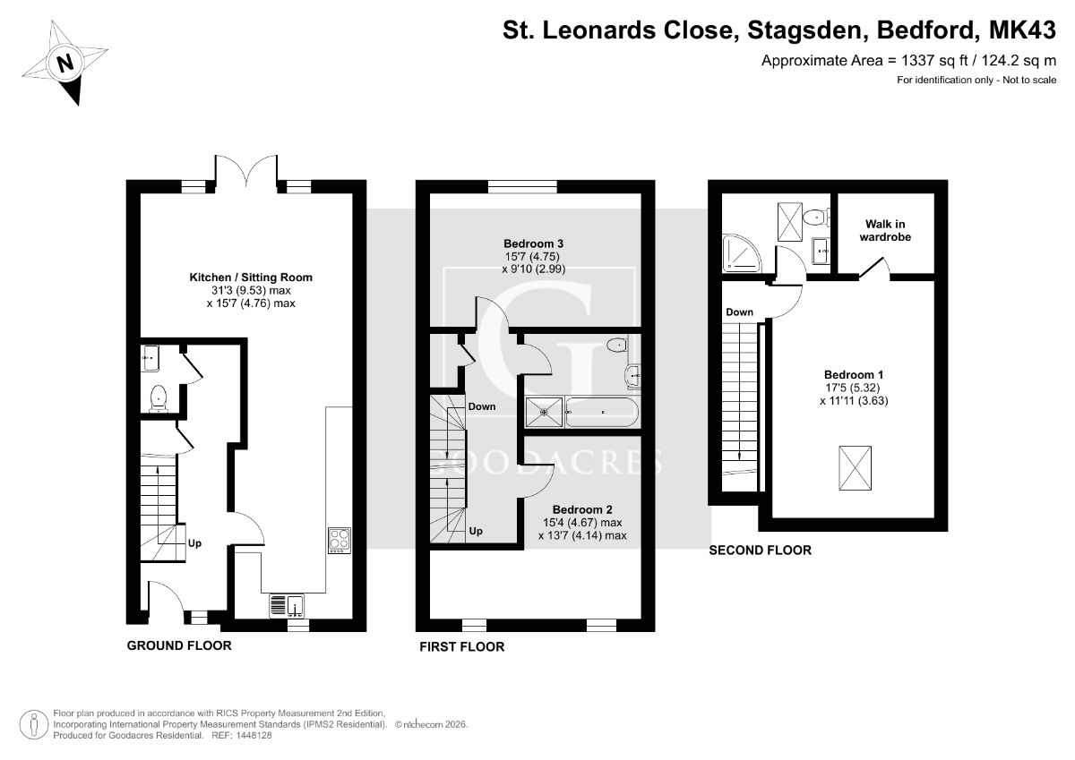 7 St. Leonards Close, Stagsden floorplan