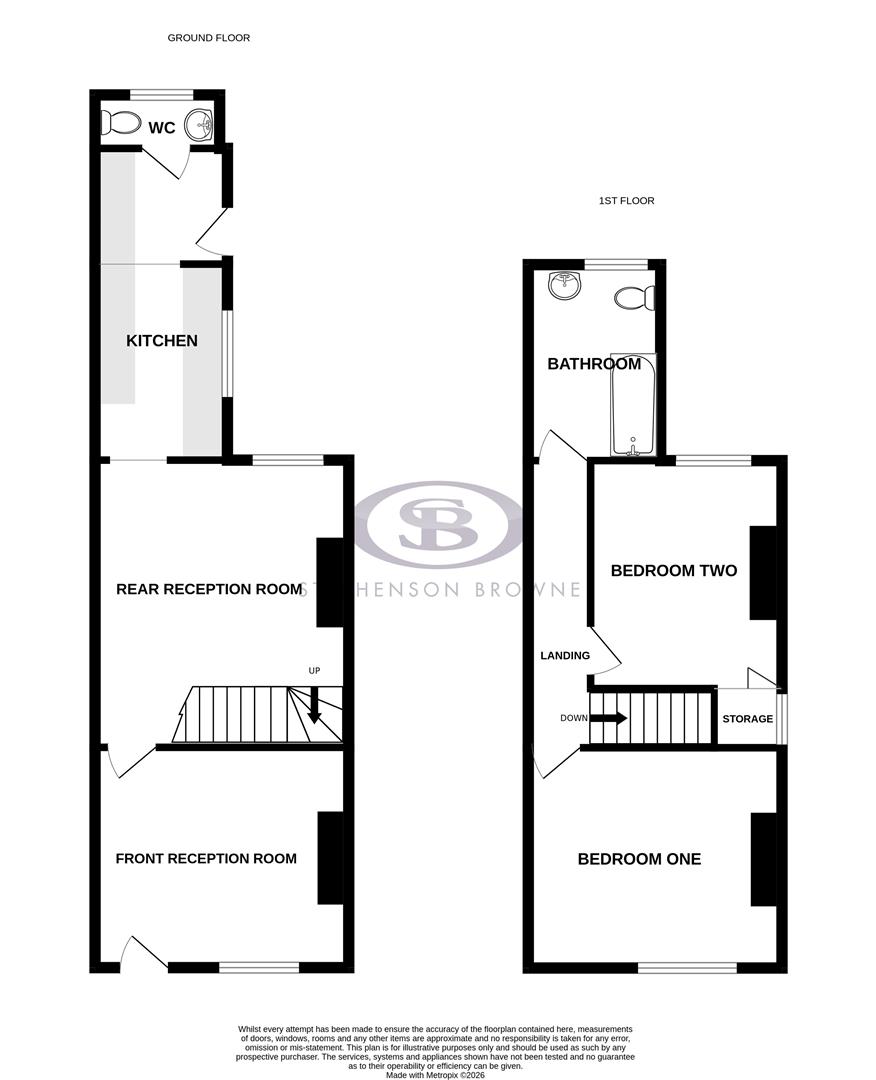12, Wesley Avenue, Alsager floorplan