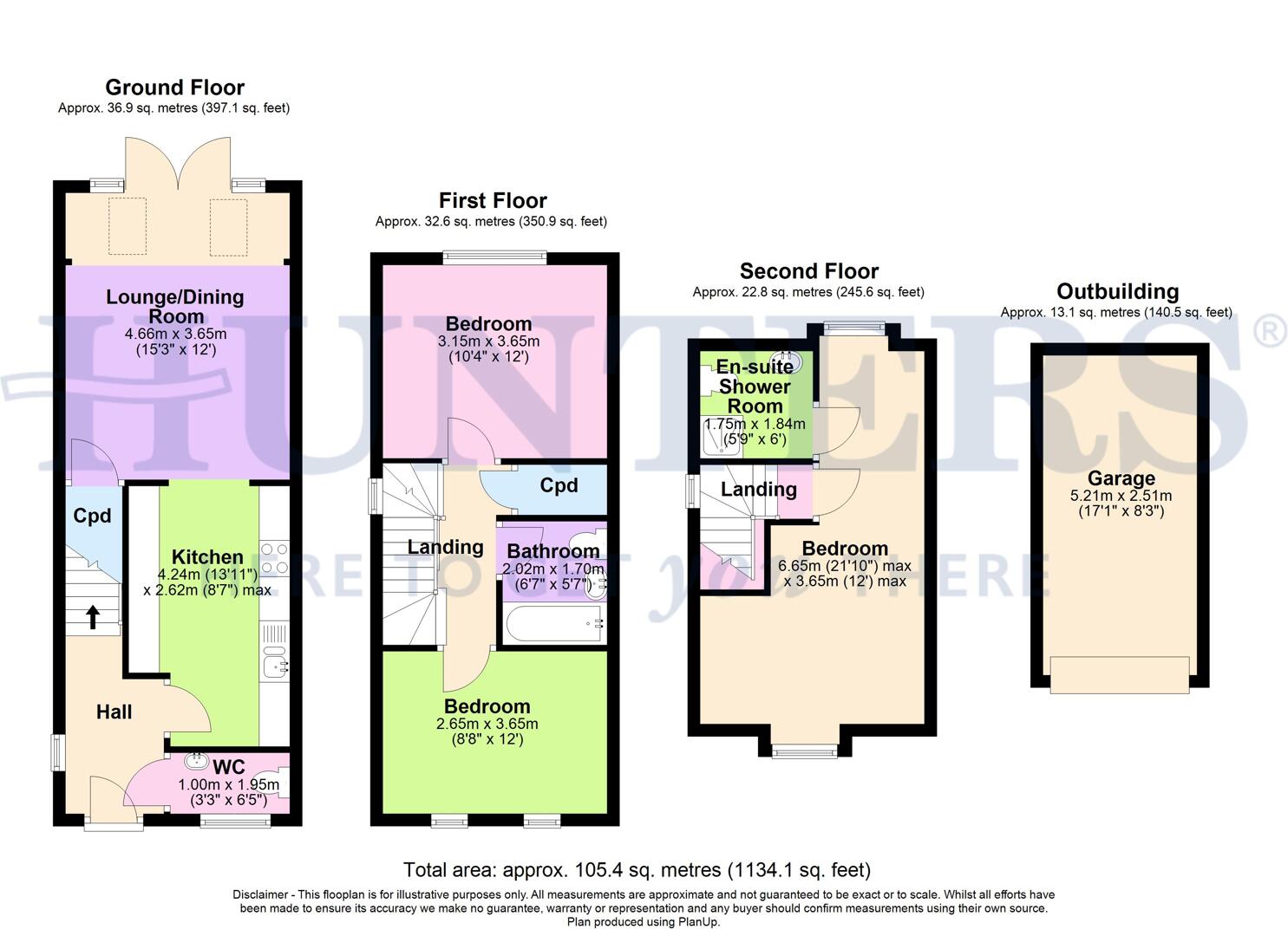 25, Cotton Lane, Manchester floorplan