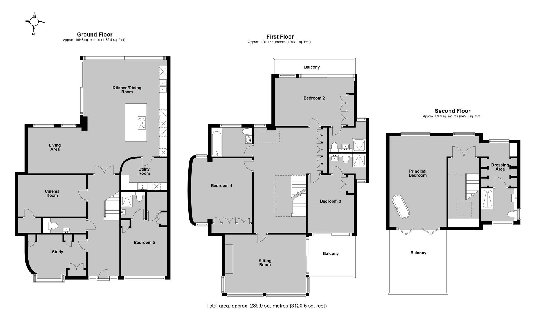 51, Preston Parade, Whitstable floorplan