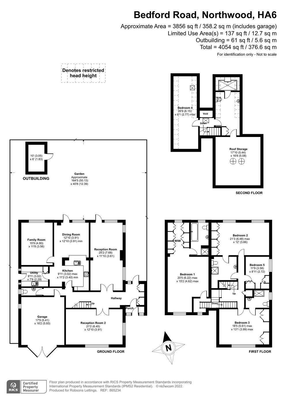 39, Bedford Road, Moor Park floorplan