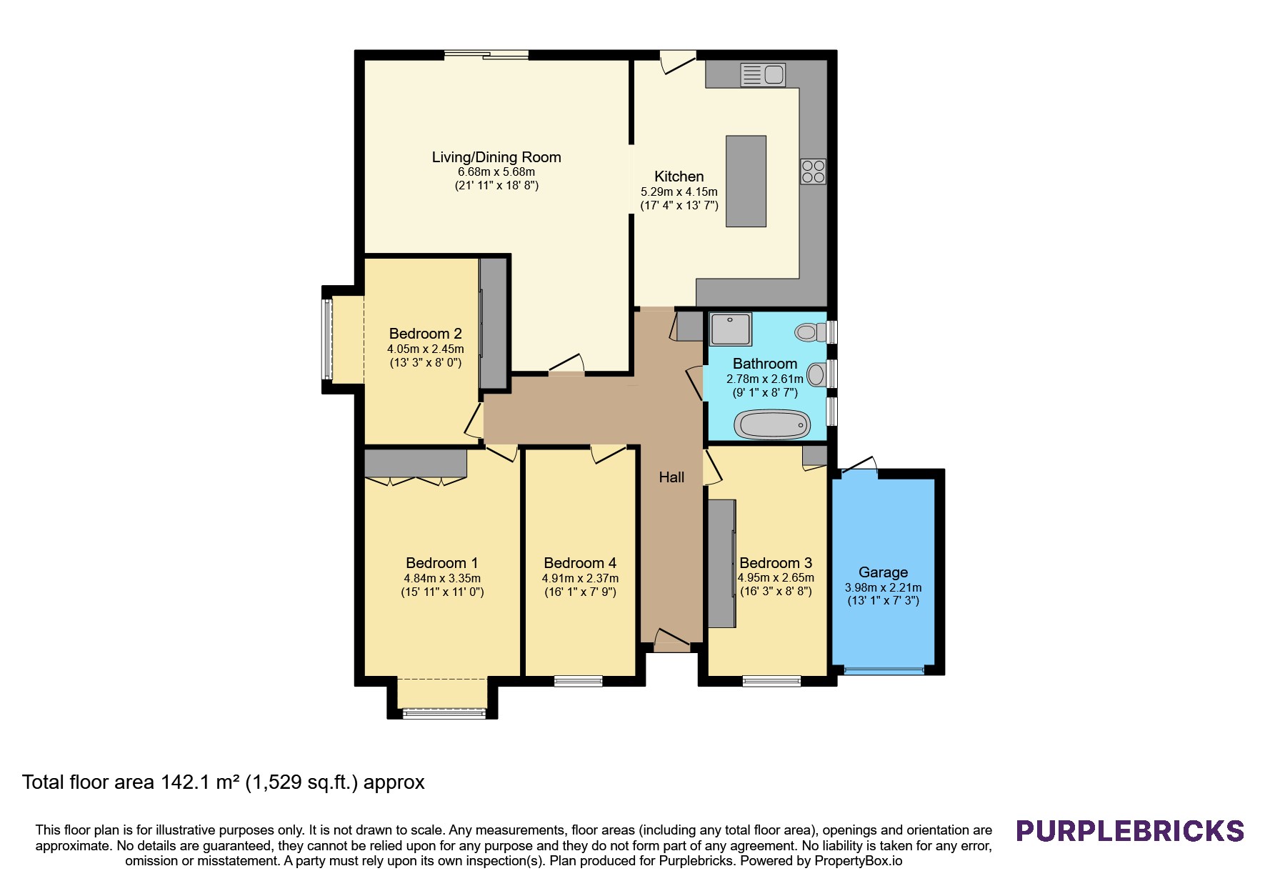 15, Felstead Road, Romford floorplan
