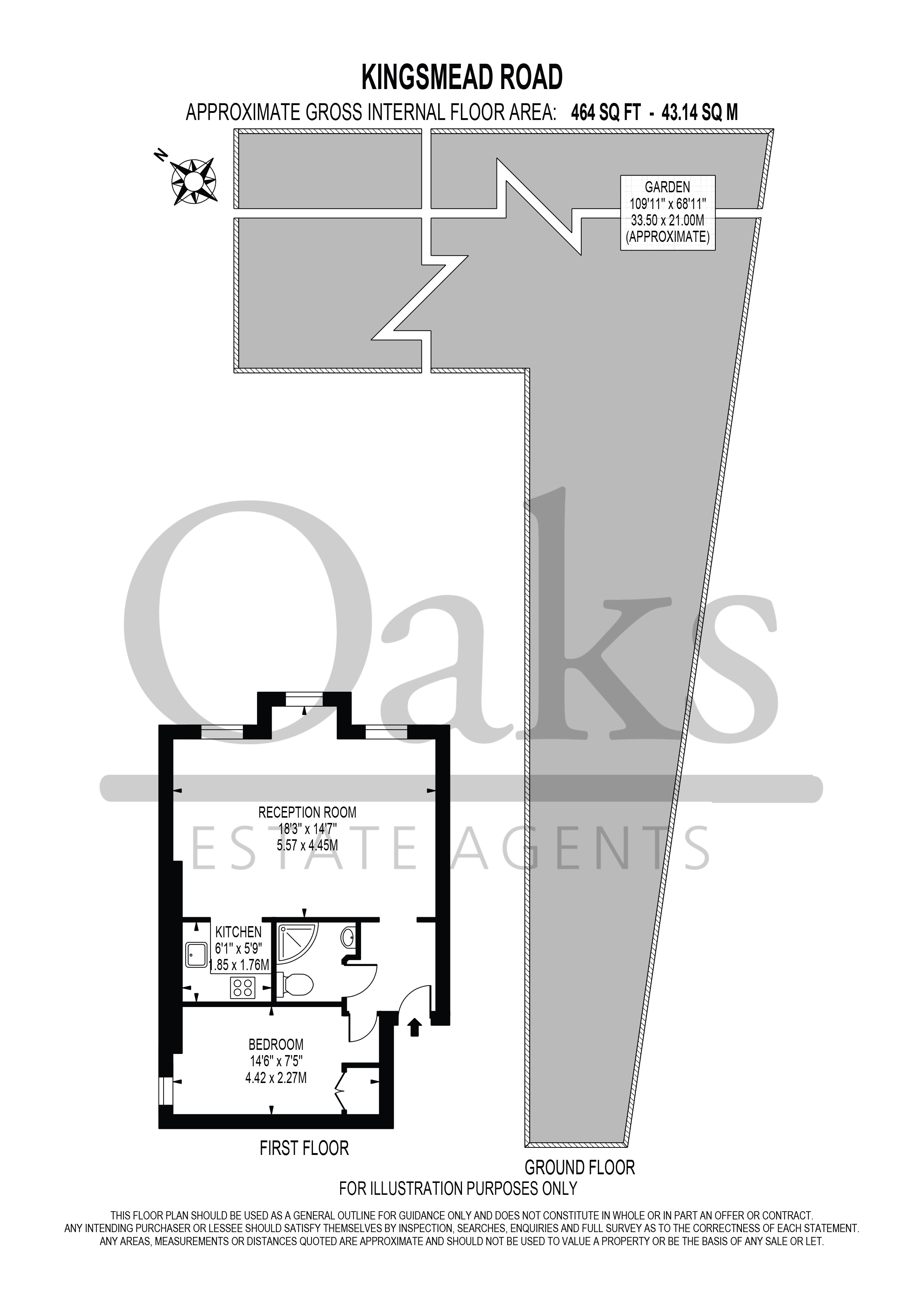 Kingsmead Road, Tulse Hill floorplan