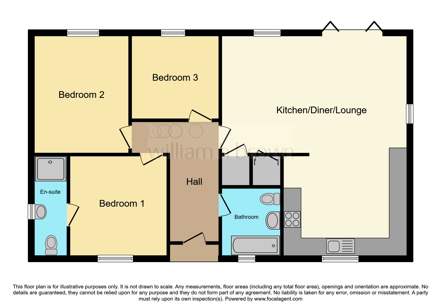 21b, Hillgate, Spalding floorplan