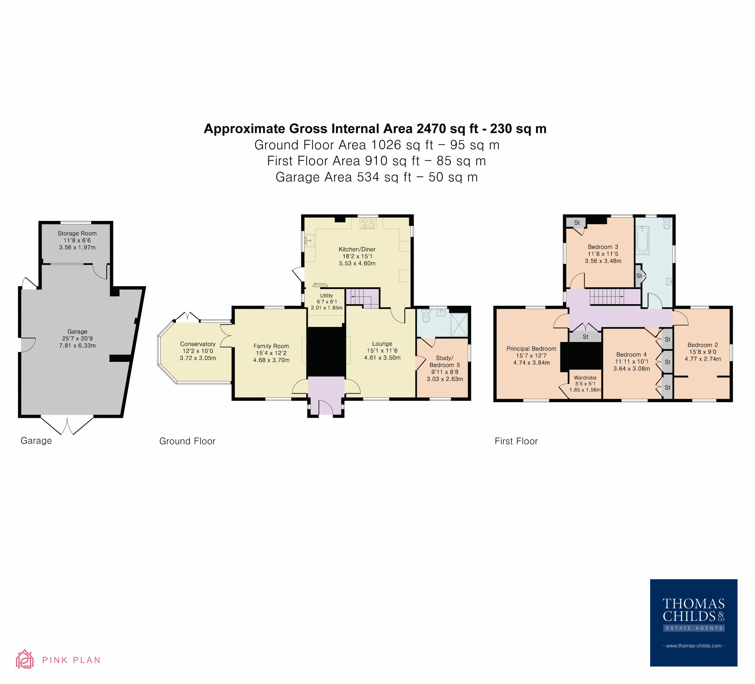 The Cottage, Stevenage floorplan