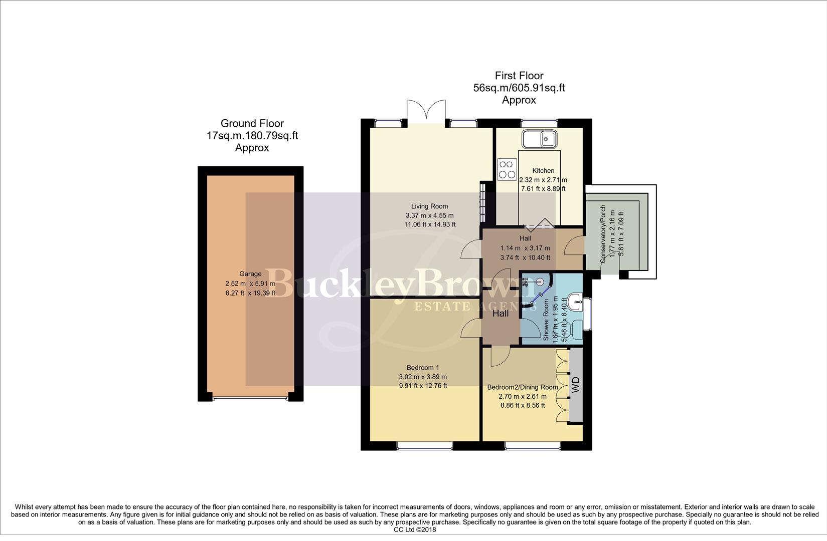 61, Stanley Road, Mansfield floorplan