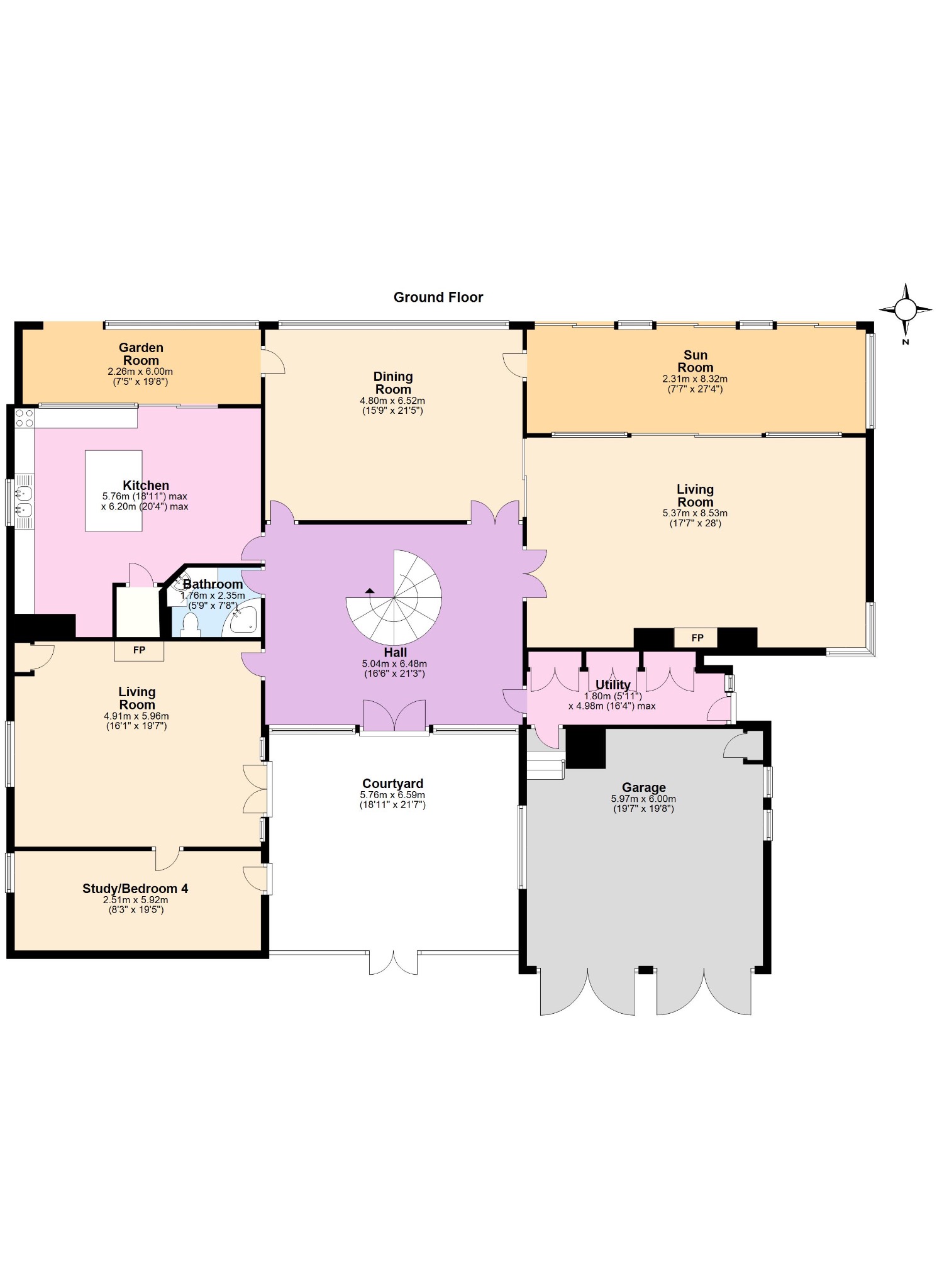 Winspit Road, Worth Matravers, Swanage BH19, 4 bedroom detached house