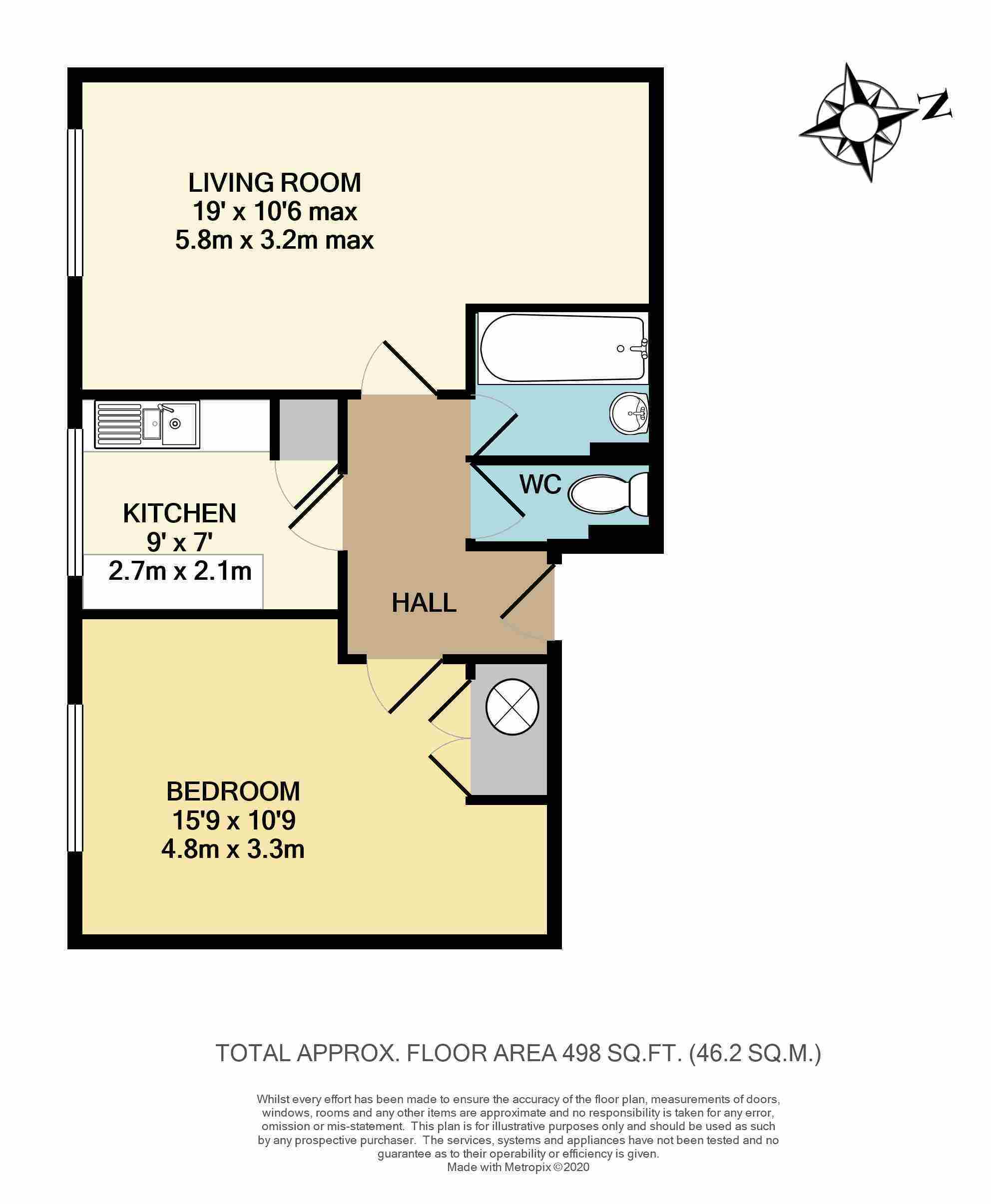 4, Church Road, Ashford floorplan