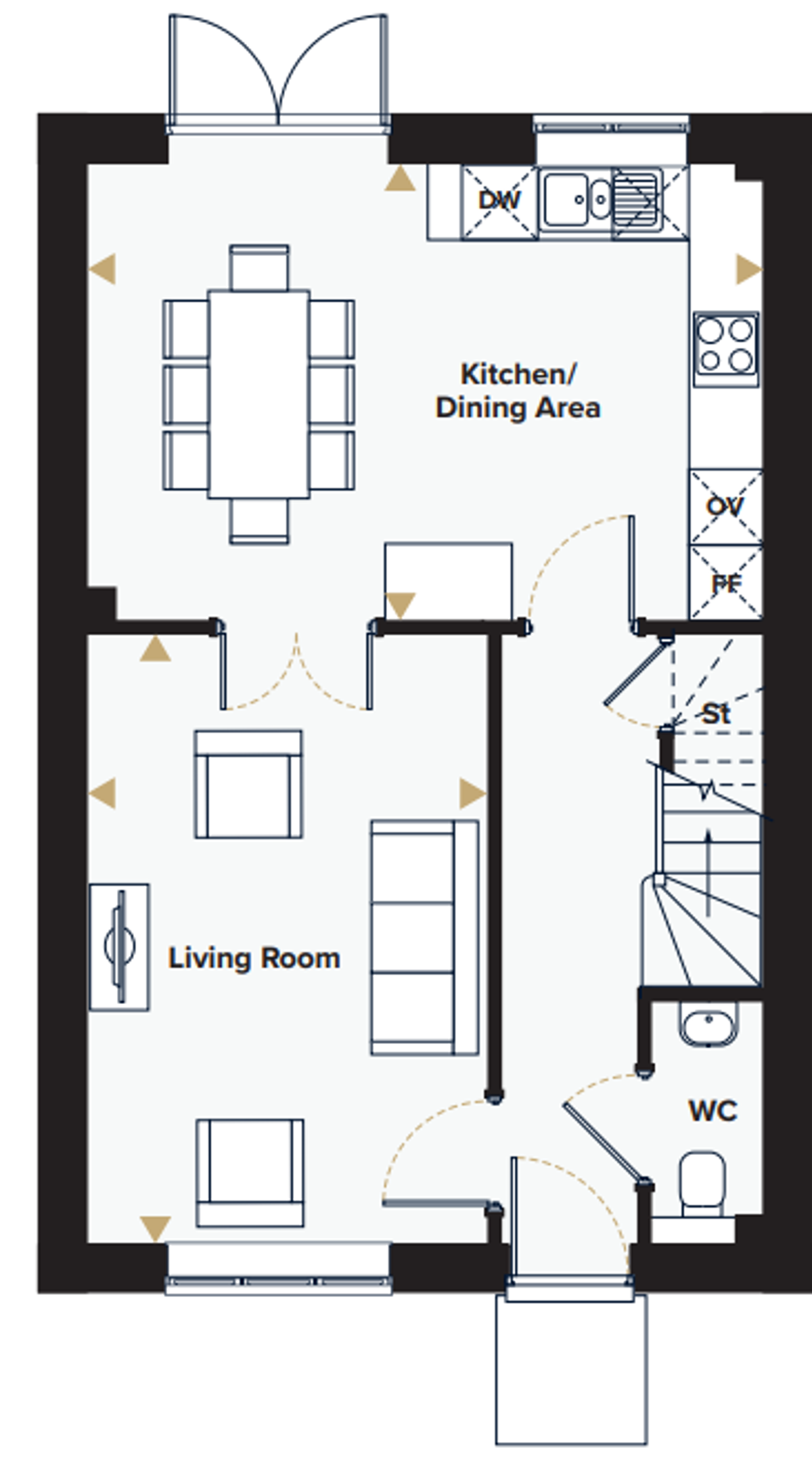 Plot 192 The Liston, Abbots Vale,, Sicklesmere Road, Suffolk floorplan