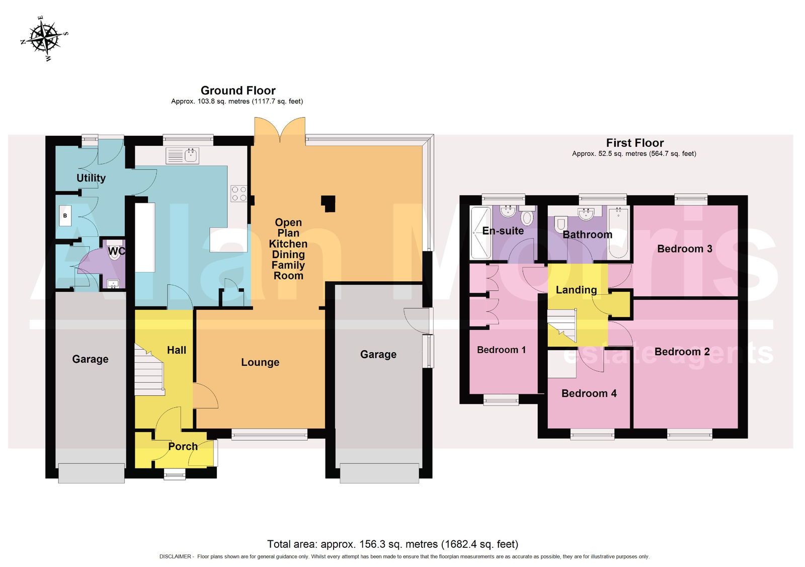 18, Geneva Crescent, Worcester floorplan