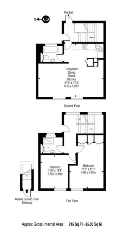9, Bingham Place, Marylebone floorplan