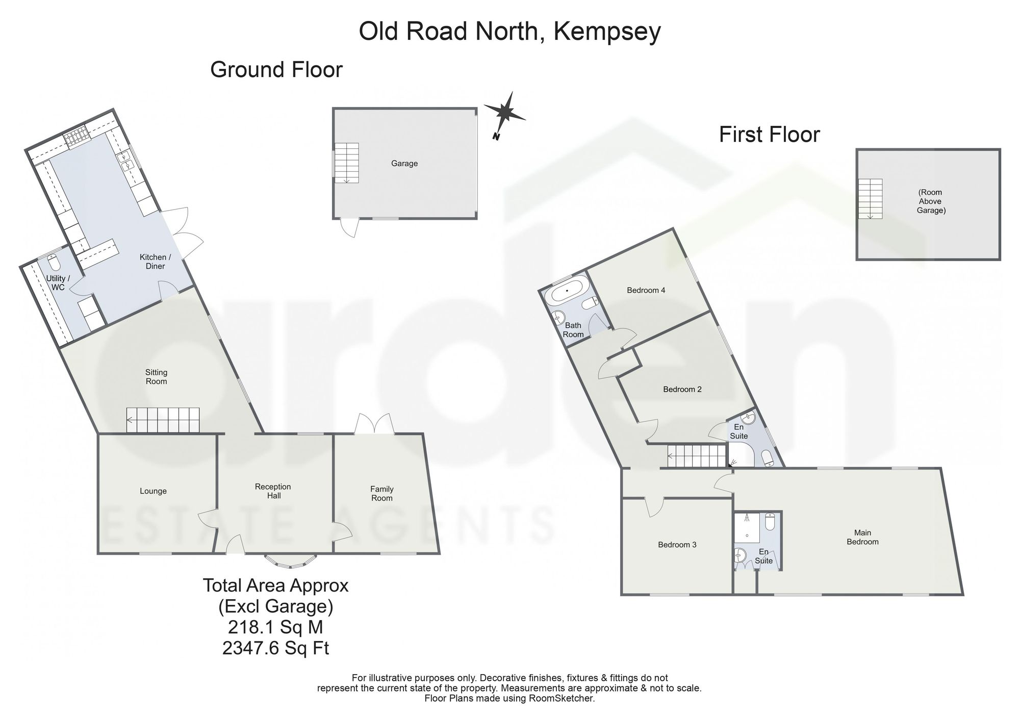 The Old Butchers, Old Road North, Kempey floorplan