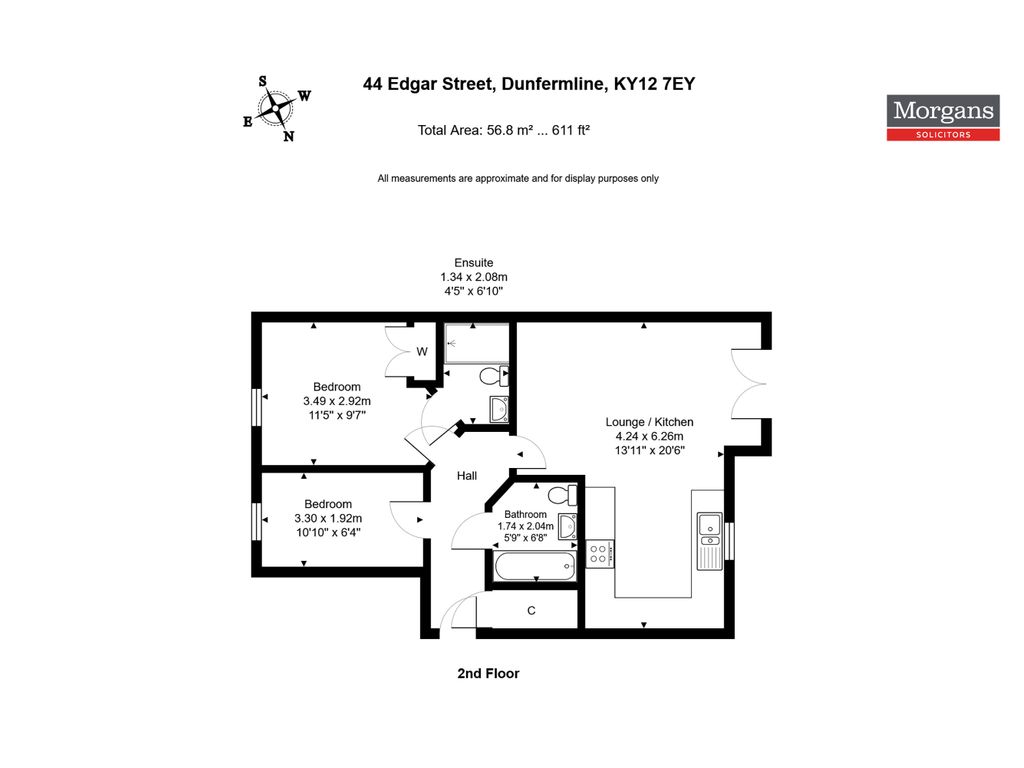 Edgar Street, Dunfermline floorplan
