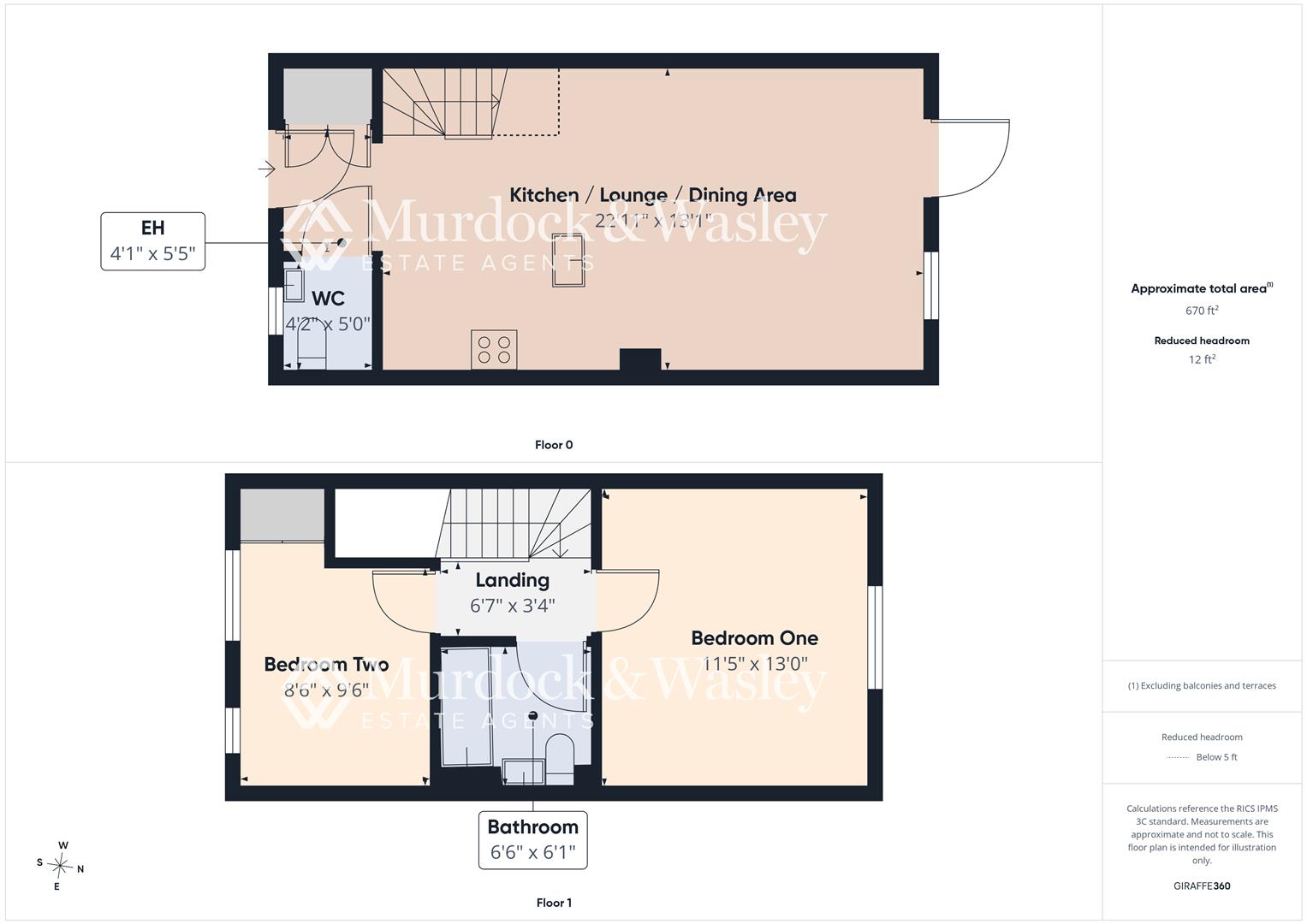 6, Annatto Close, Gloucester floorplan