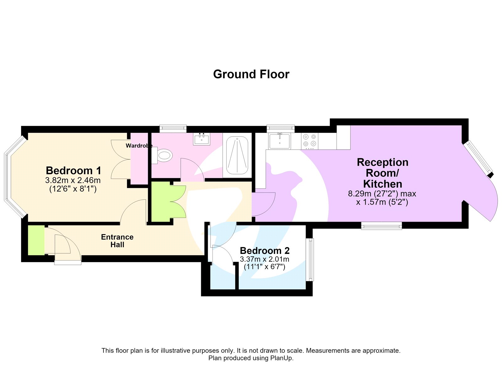 41A, Leathwell Road, London floorplan