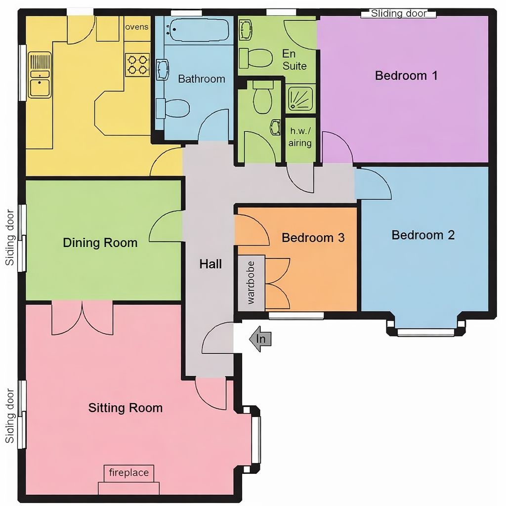23, Fairdown Close, WINCHESTER floorplan