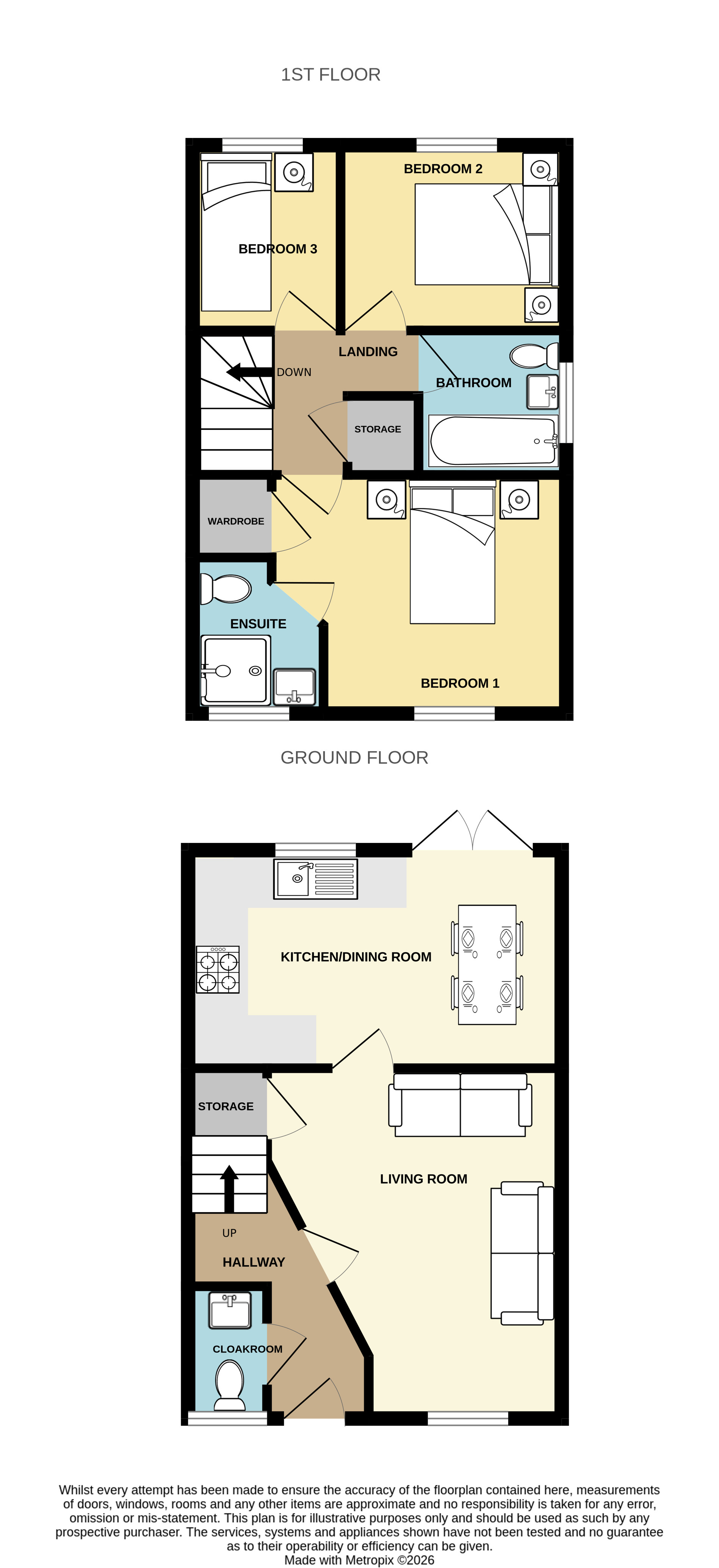 Deacon Orchard, Langport floorplan