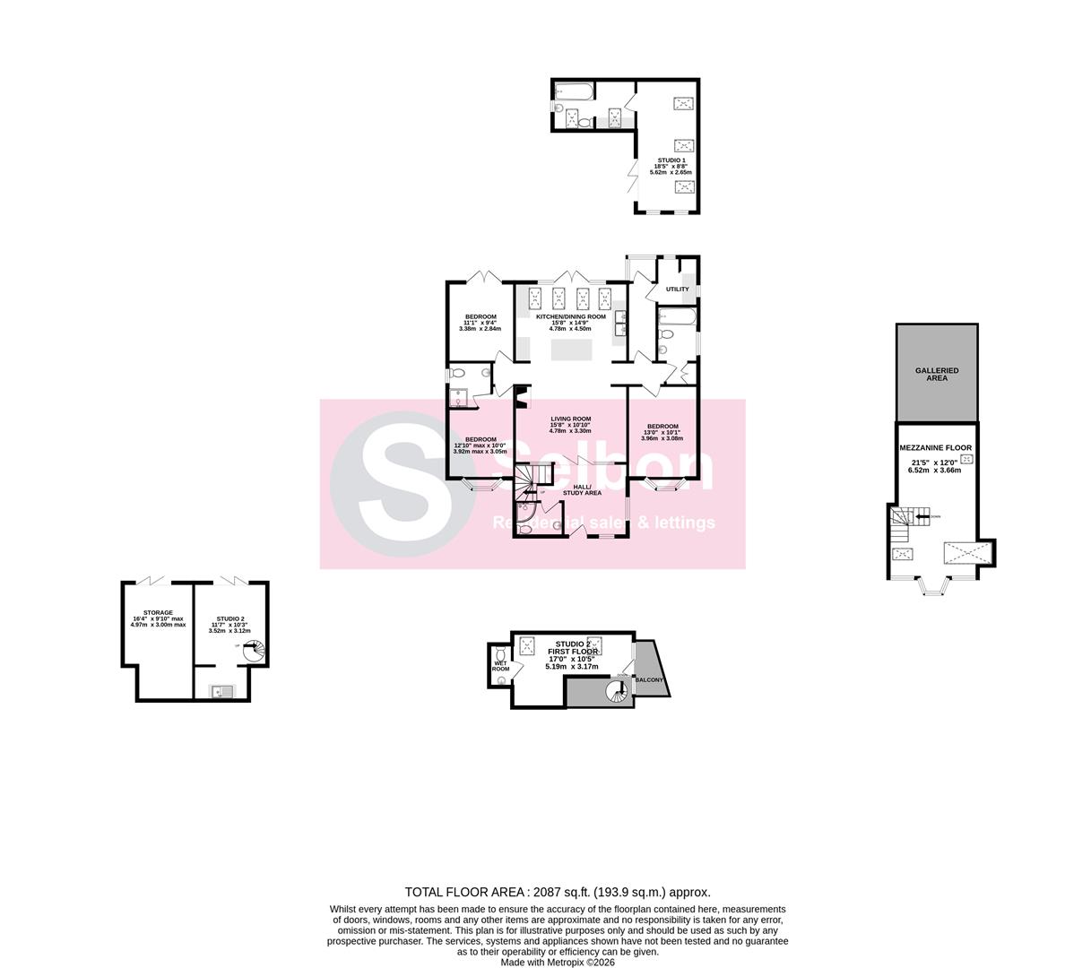 Tamarisk 11, Danefield Road, Chichester floorplan