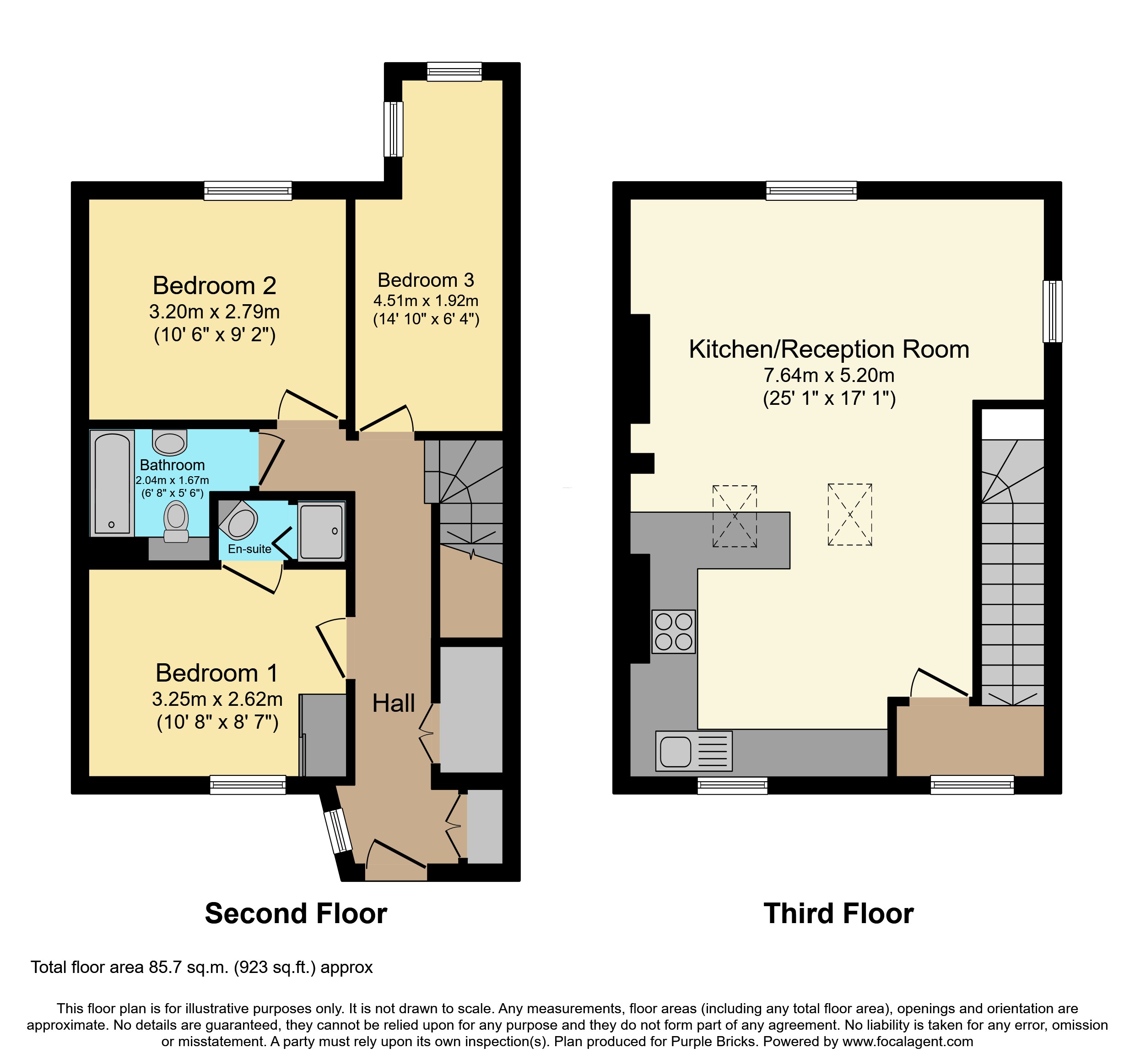 Flat 2/1b, Wilton Crescent, London floorplan