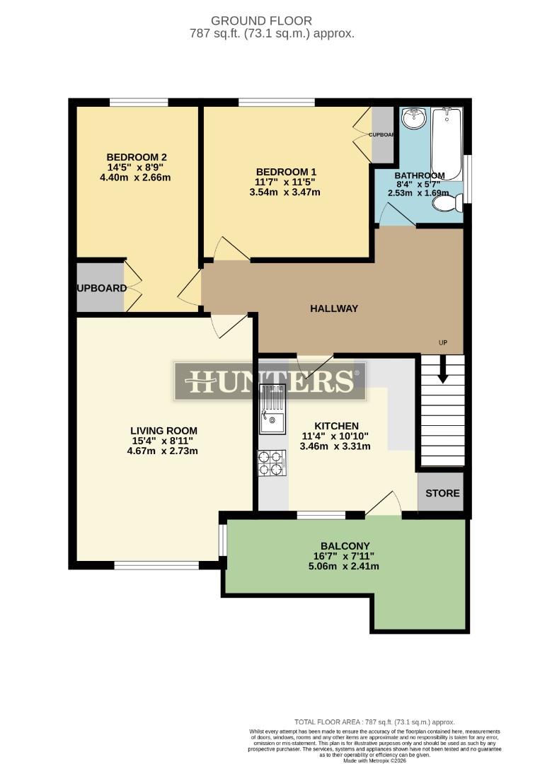 42, Grange Lane South, Scunthorpe floorplan