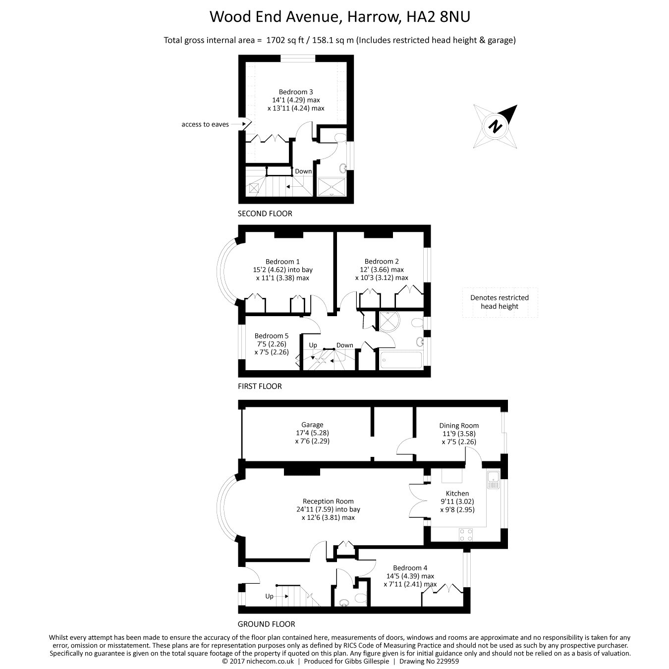 5 Bedrooms Semi-detached house for sale in Wood End Avenue, Harrow, Middlesex HA2