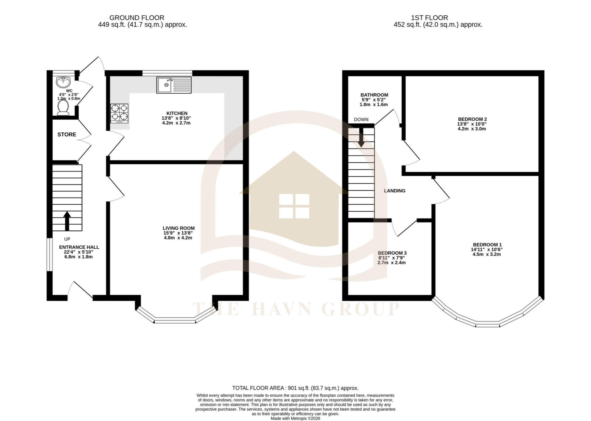 4, George Street, Hounslow floorplan