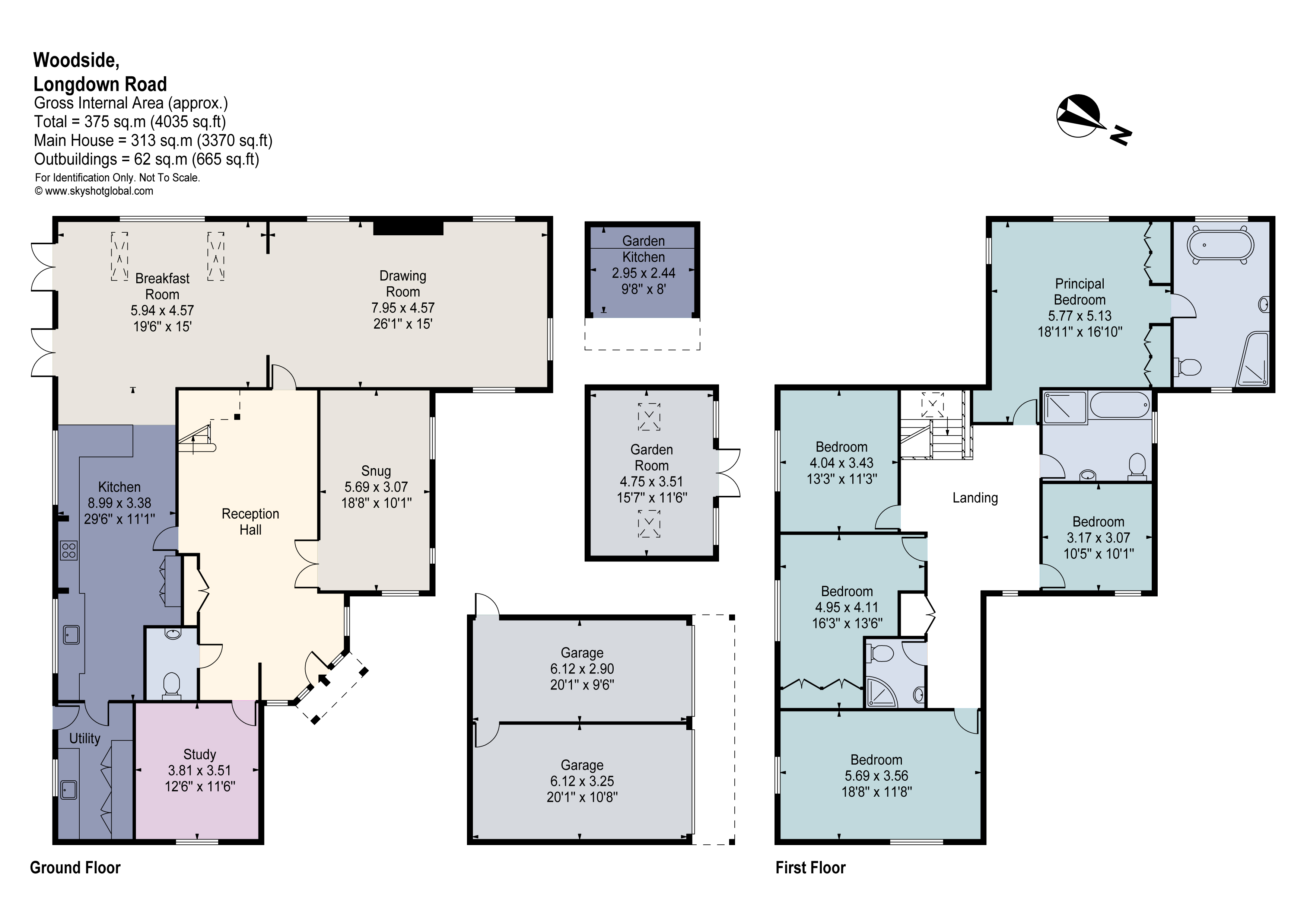 Woodside, 21, Longdown Road, Farnham floorplan