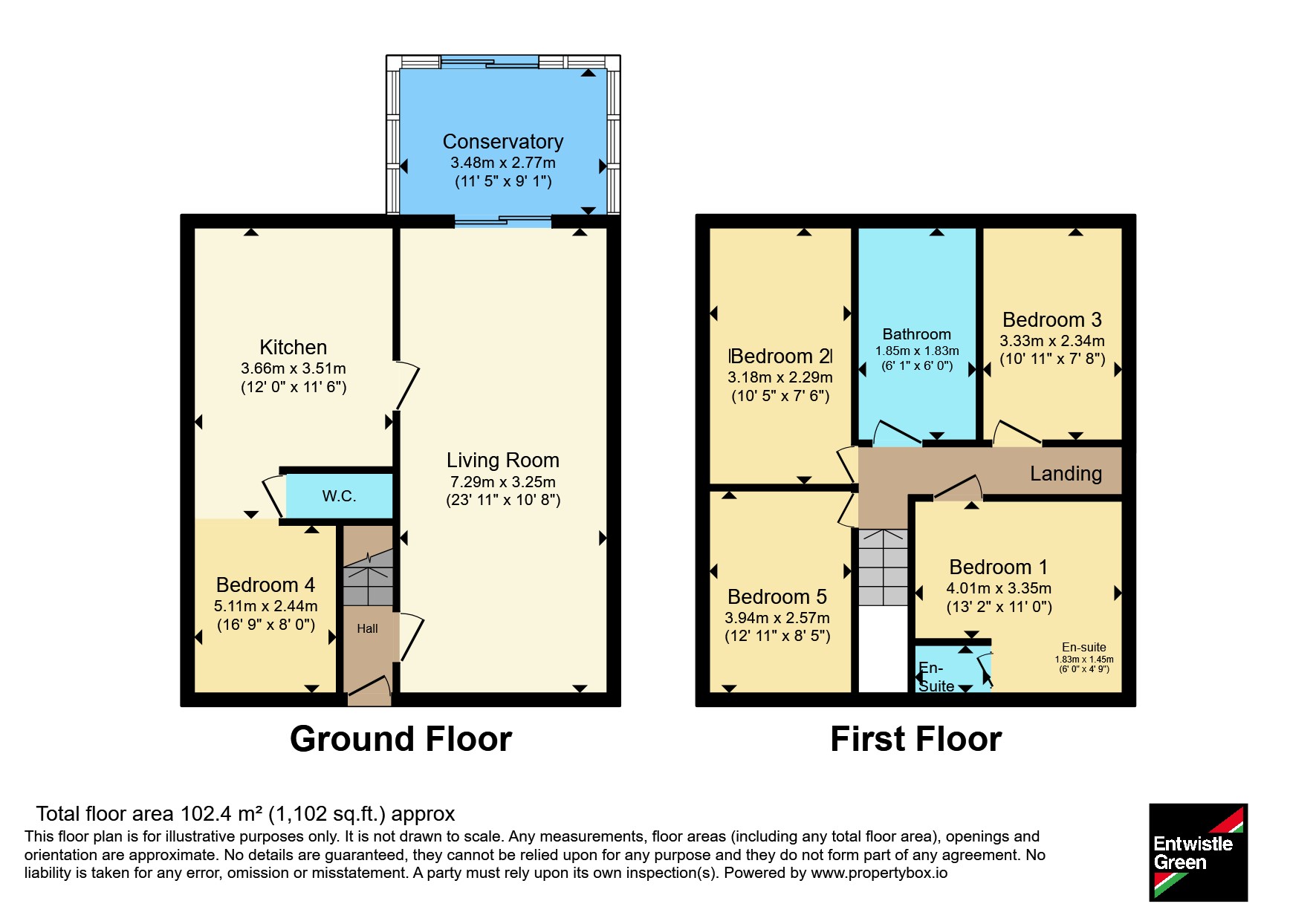 27, Parkside Close, Manchester floorplan
