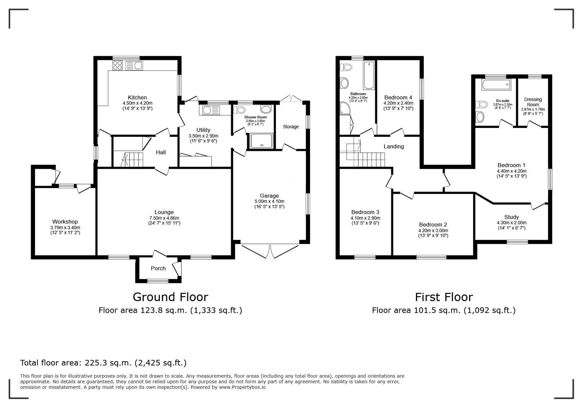 Tan Y Ffynnon, Denbigh floorplan
