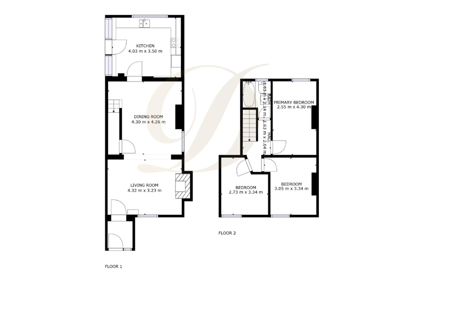 1, Victoria Street, Rainford floorplan