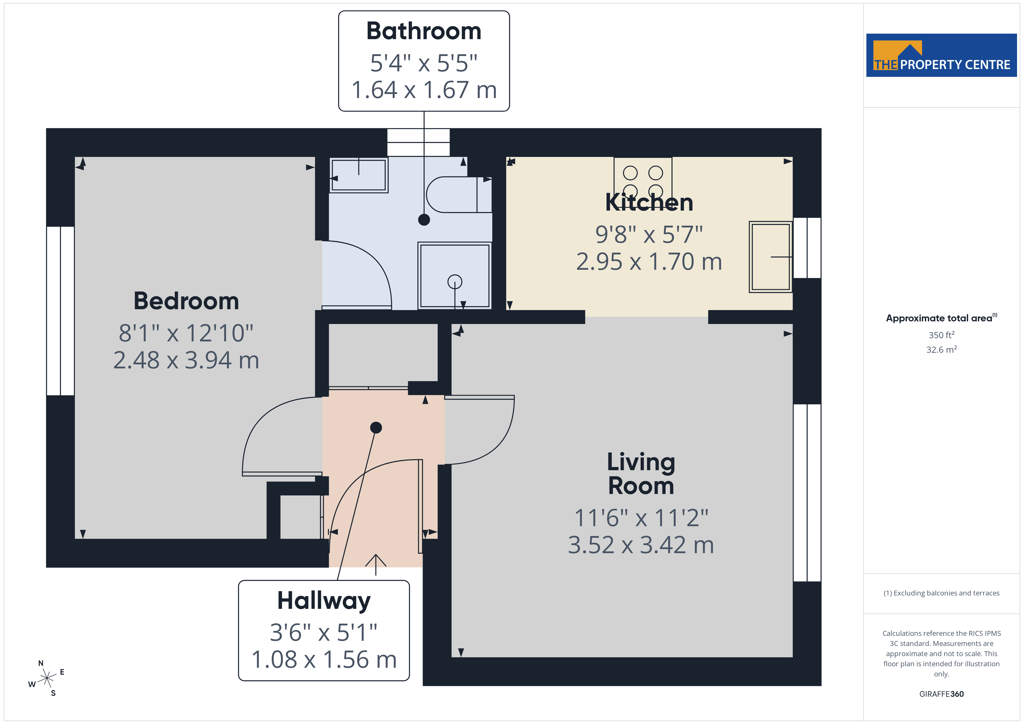 58, Powderham Avenue, Worcestershire floorplan