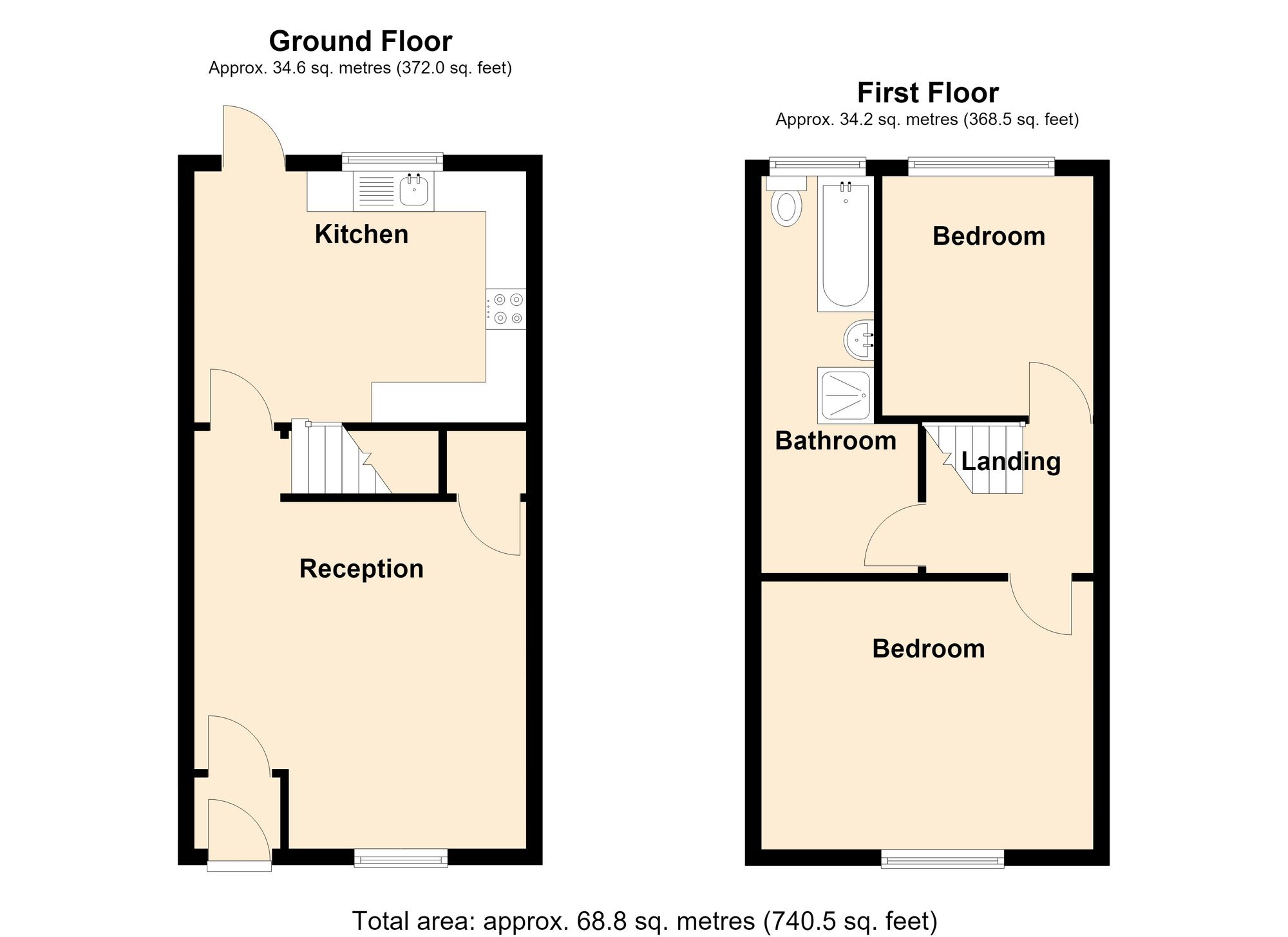 15 Clifton Street, Darwen floorplan