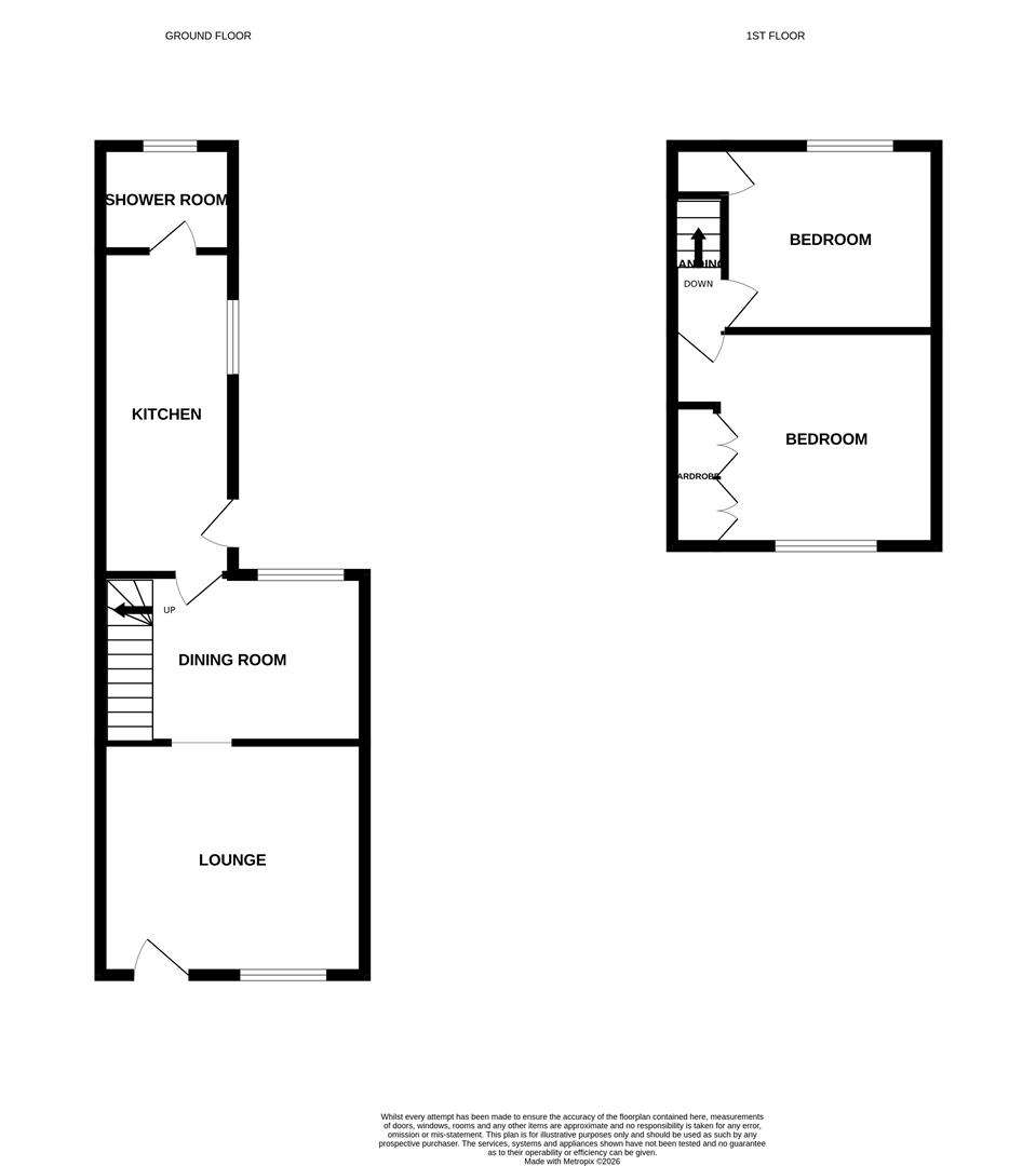 8, Blockhill Cottages, Trowse floorplan
