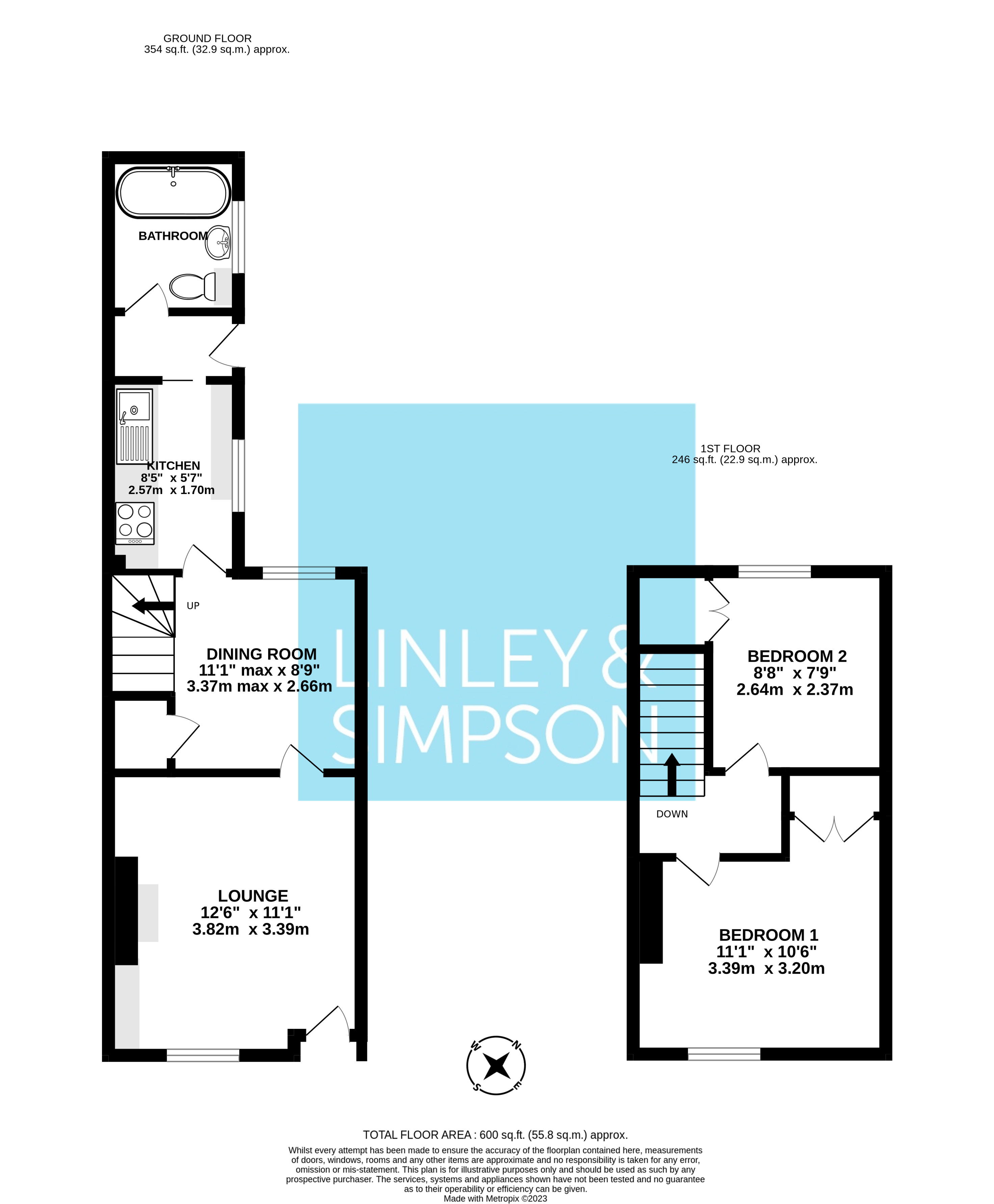3, Lincoln Street, York floorplan