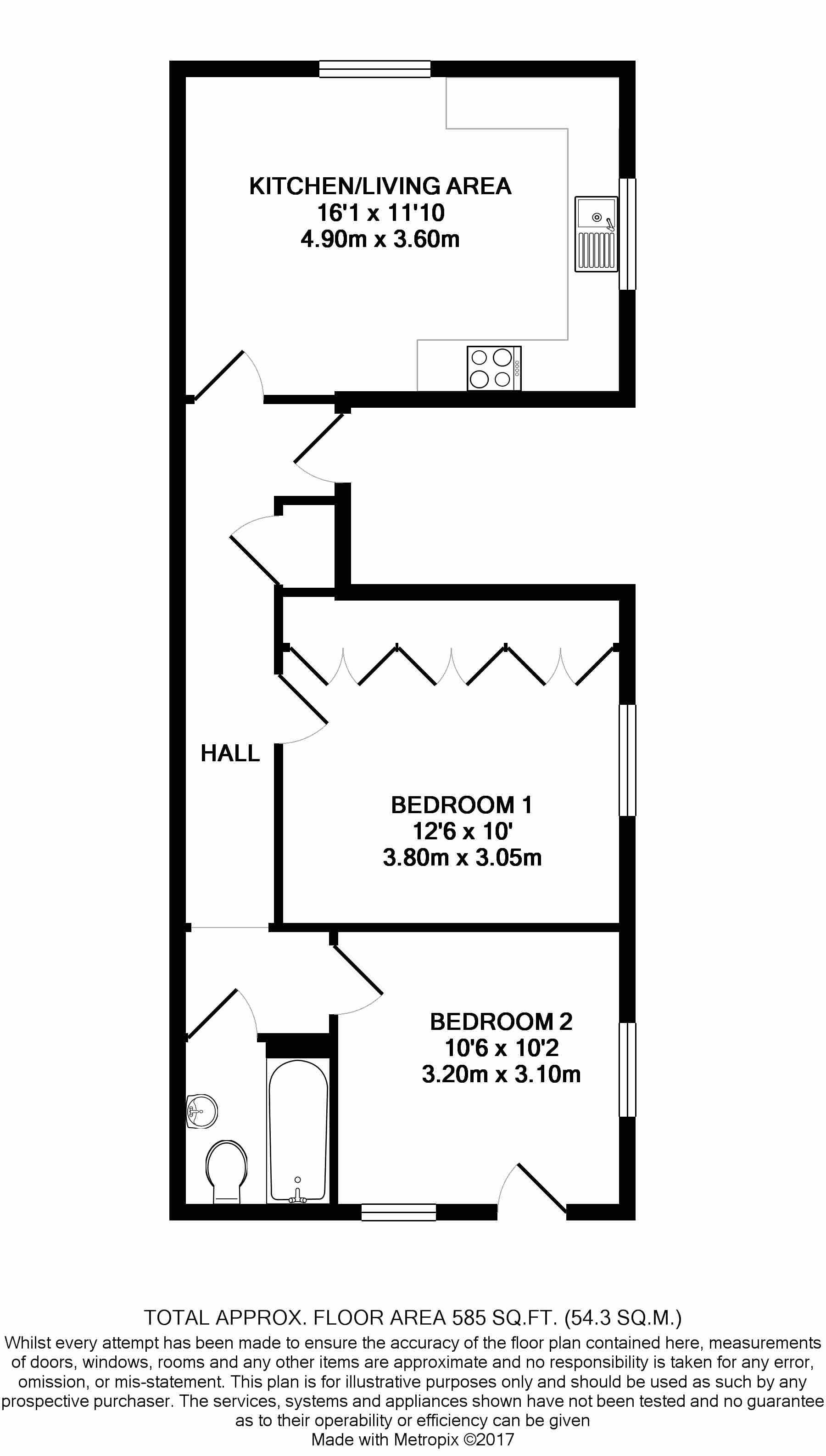 2 Bedrooms  to rent in Park Farm House, Ducks Hill Road, Northwood HA6