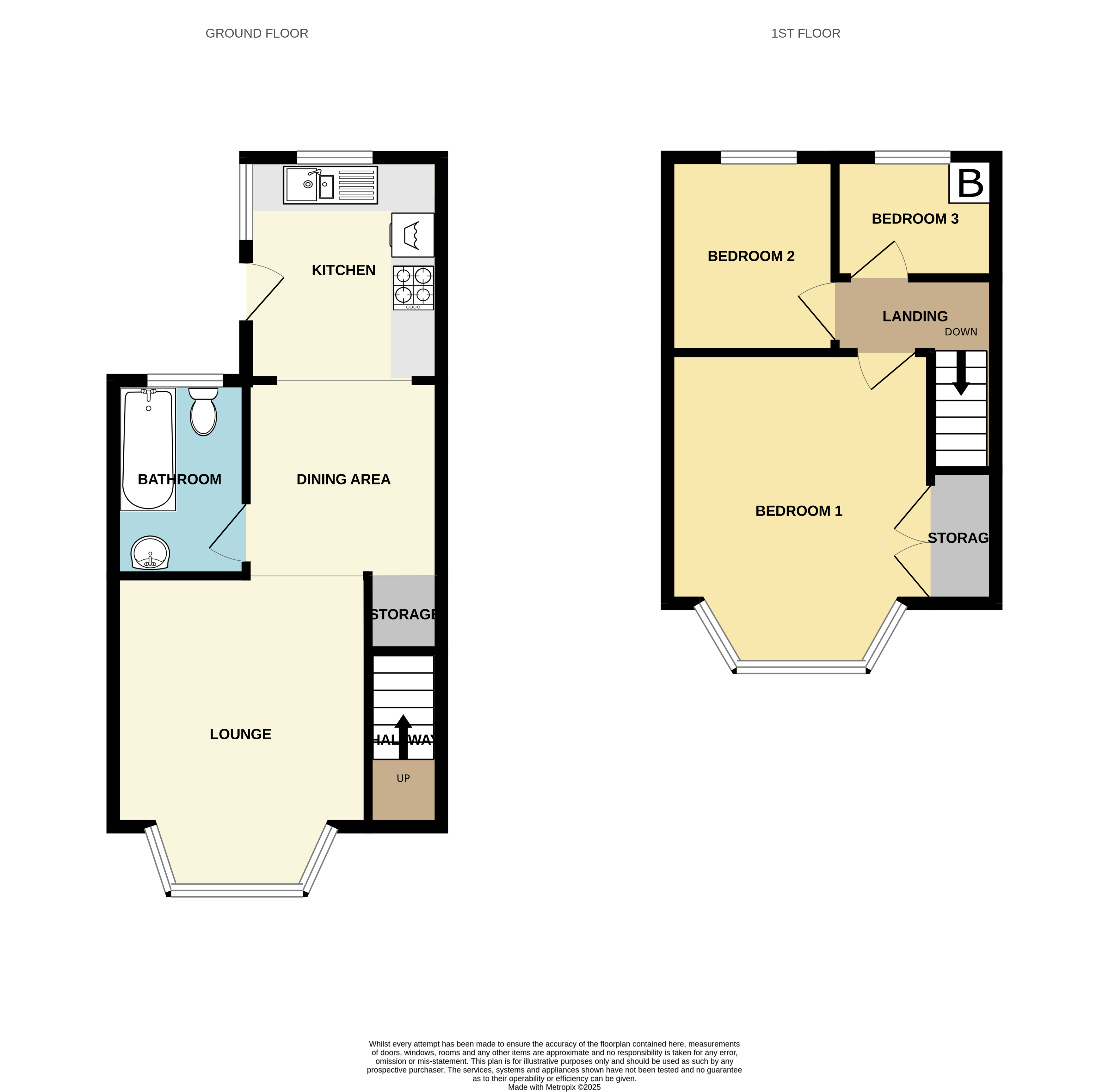 98, Falkland Avenue, Blackpool floorplan