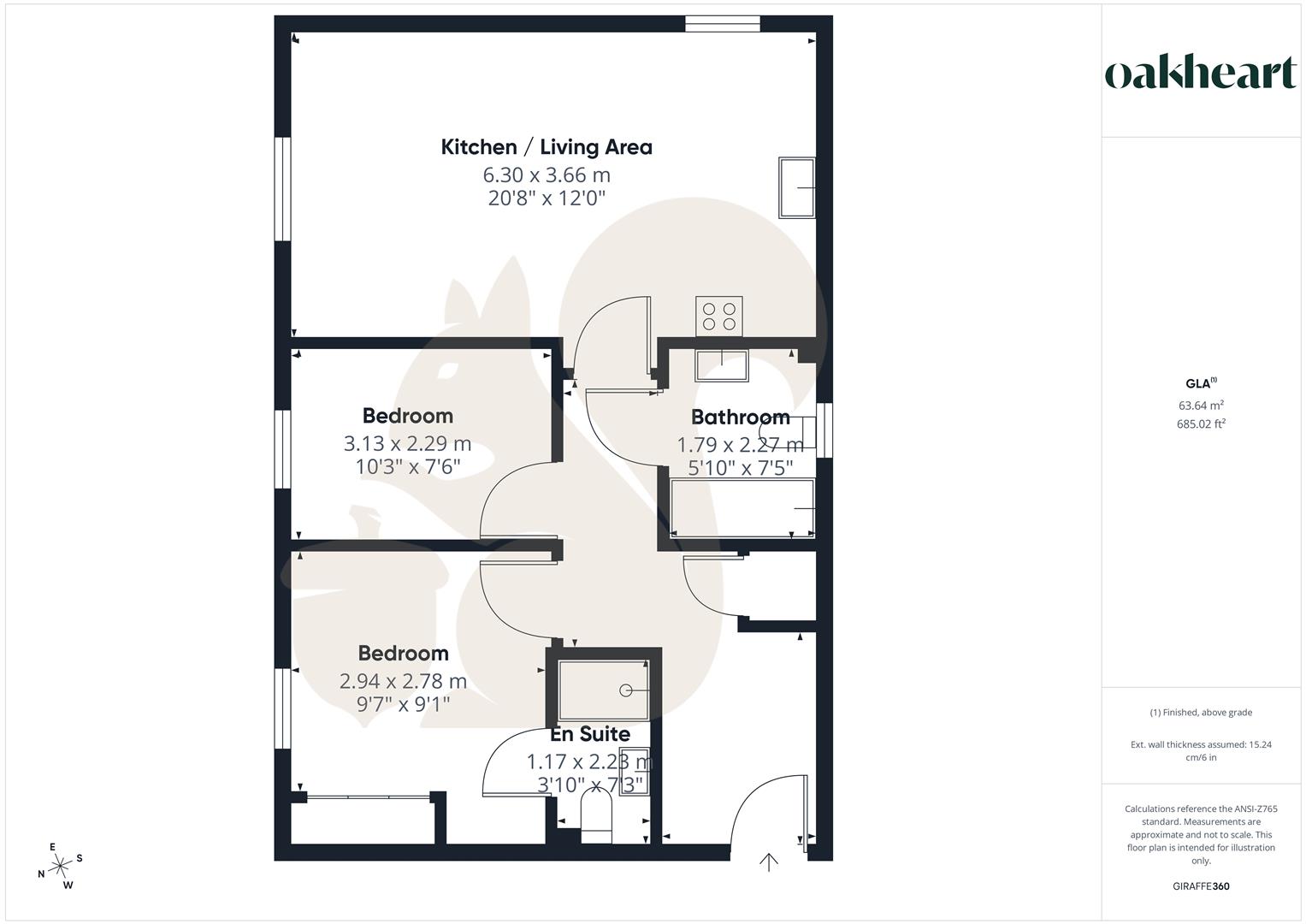 23, Foundry Close, Sudbury floorplan