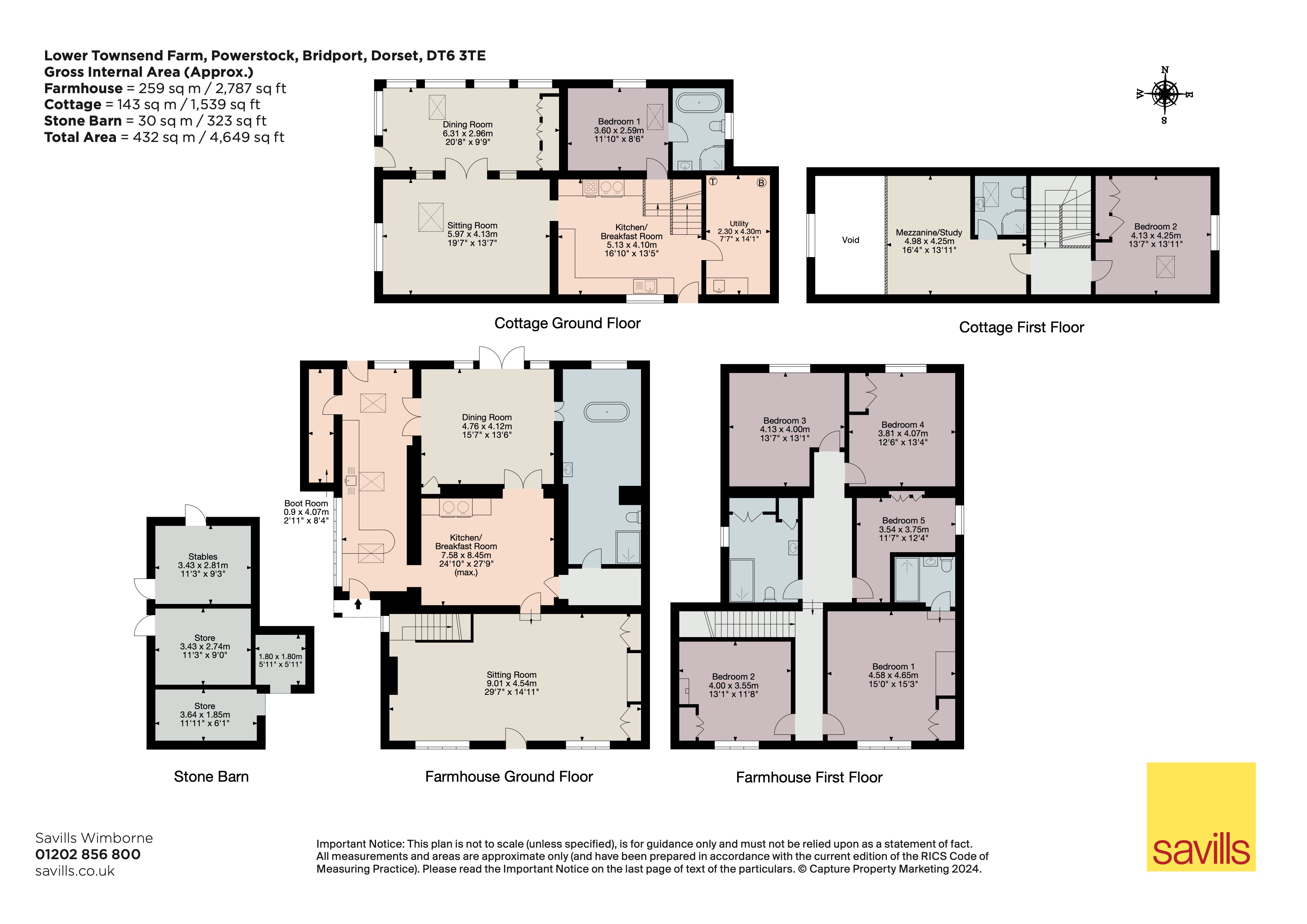 Lower Townsend Farm,, Powerstock, Dorset floorplan
